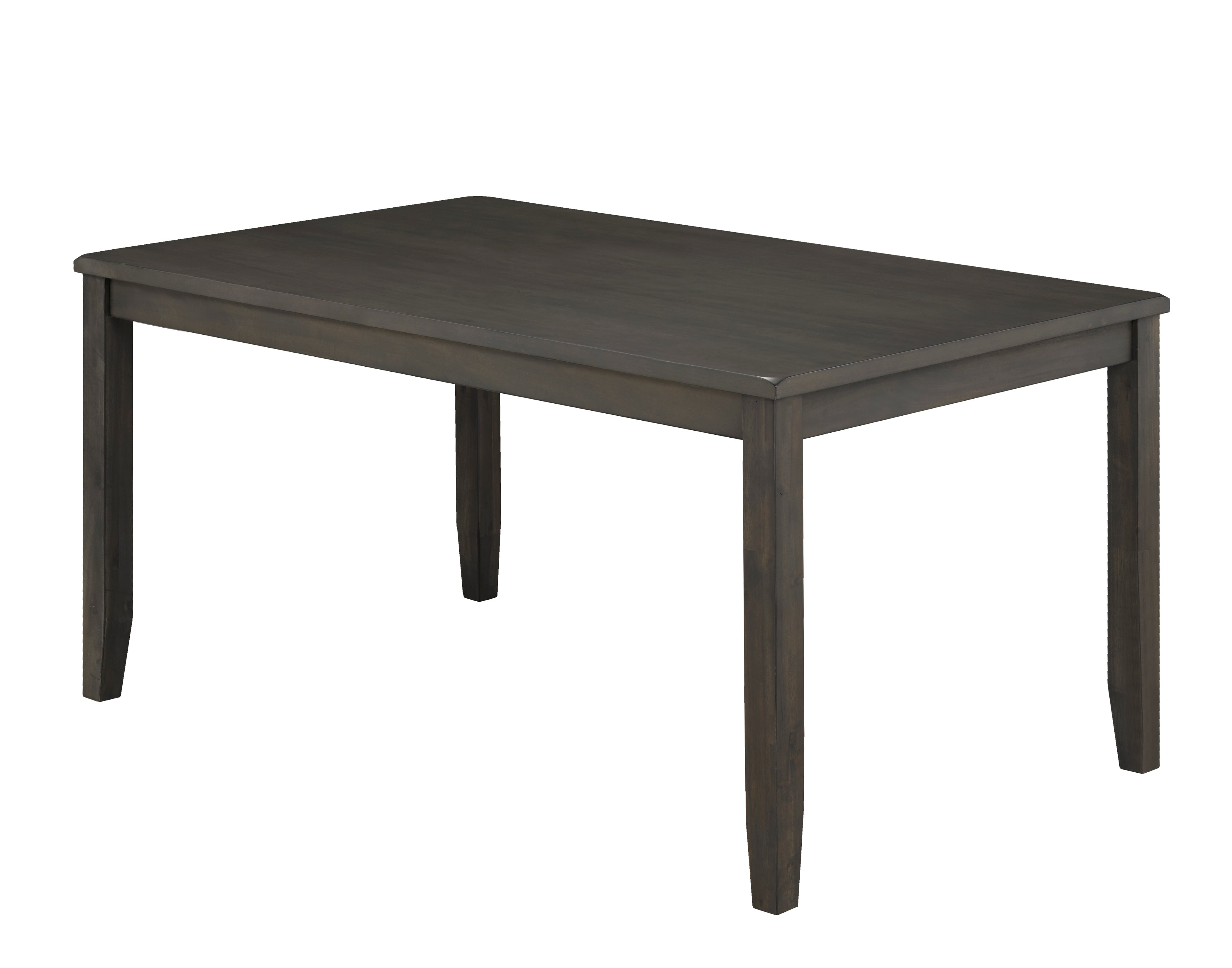 7-Piece Modern Grey Dining Set - Elegant Table & Chairs for Kitchen, Dining Room, or Outdoor Entertaining