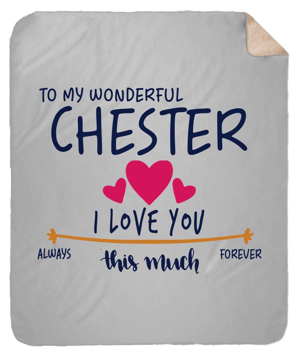 Personalized Plush Fleece Blanket with Custom Name - 60x80 Inch Soft TV Blanket for Couples & Family Gifts | Cozy Throw for Movie Nights, Anniversary Presents & Romantic Gestures