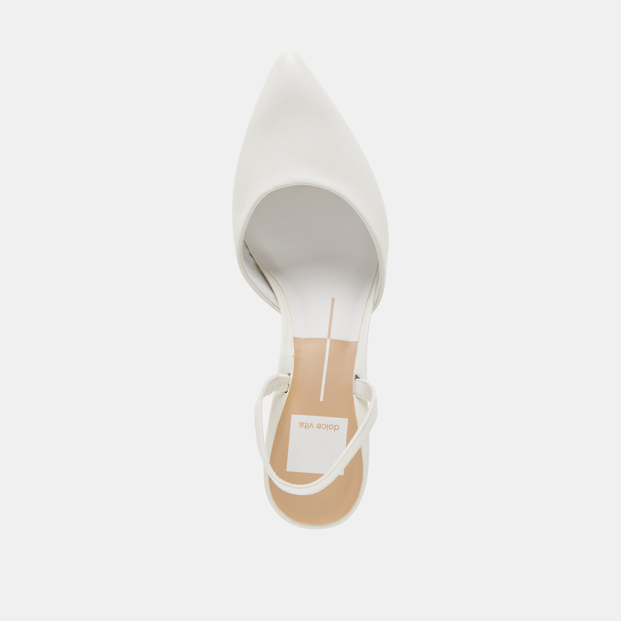 CORSA Women's True White Leather Heels - Elegant High Heel Pumps for Office, Party & Special Occasions