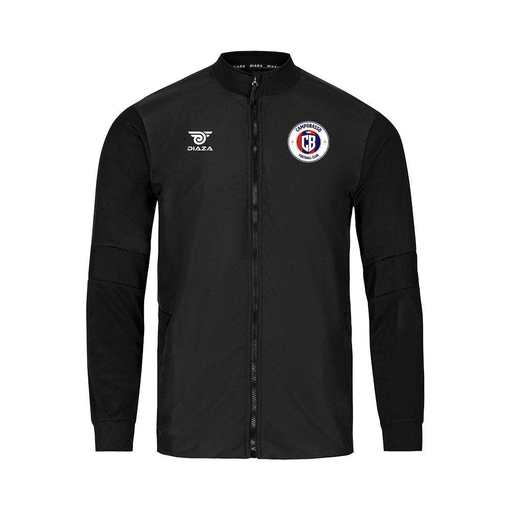 Campobasso FC Midnight Diaza Jacket - Men's Stylish Soccer Windbreaker for Training & Match Days - Perfect for Football Fans & Outdoor Activities