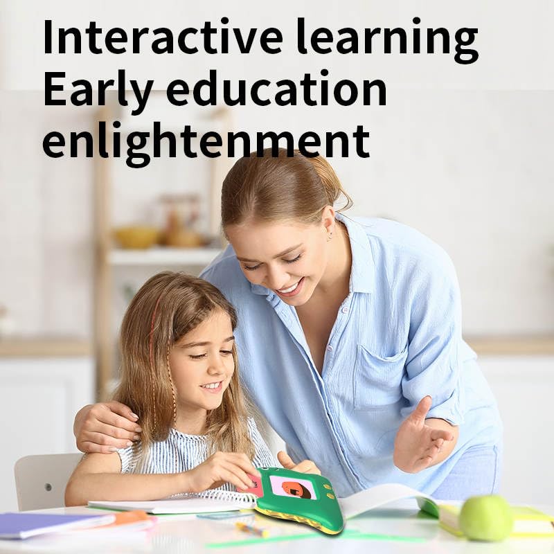 Montessori Learning Toys for Toddlers 1-3 Years Old - 224 Sight Words Talking Flash Cards, Speech Therapy & Autism Educational Toys - Perfect Birthday Gift for 1-2 Year Old Boys & Girls - Ideal for Preschool Learning, Home Schooling & Early Childhood Development