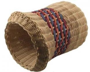Double Wall Tall Basket Weaving Kit - DIY Handmade Craft Supplies for Beginners & Experts - Perfect for Home Decor, Gift Making & Storage Solutions