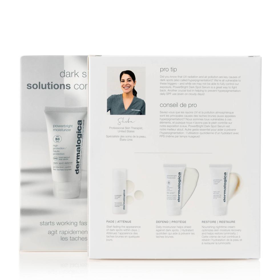 PowerBright Dark Spot Corrector Kit - Vitamin C Serum & Brightening Cream for Hyperpigmentation & Uneven Skin Tone - Perfect for Nighttime Skincare Routine & Daily Use