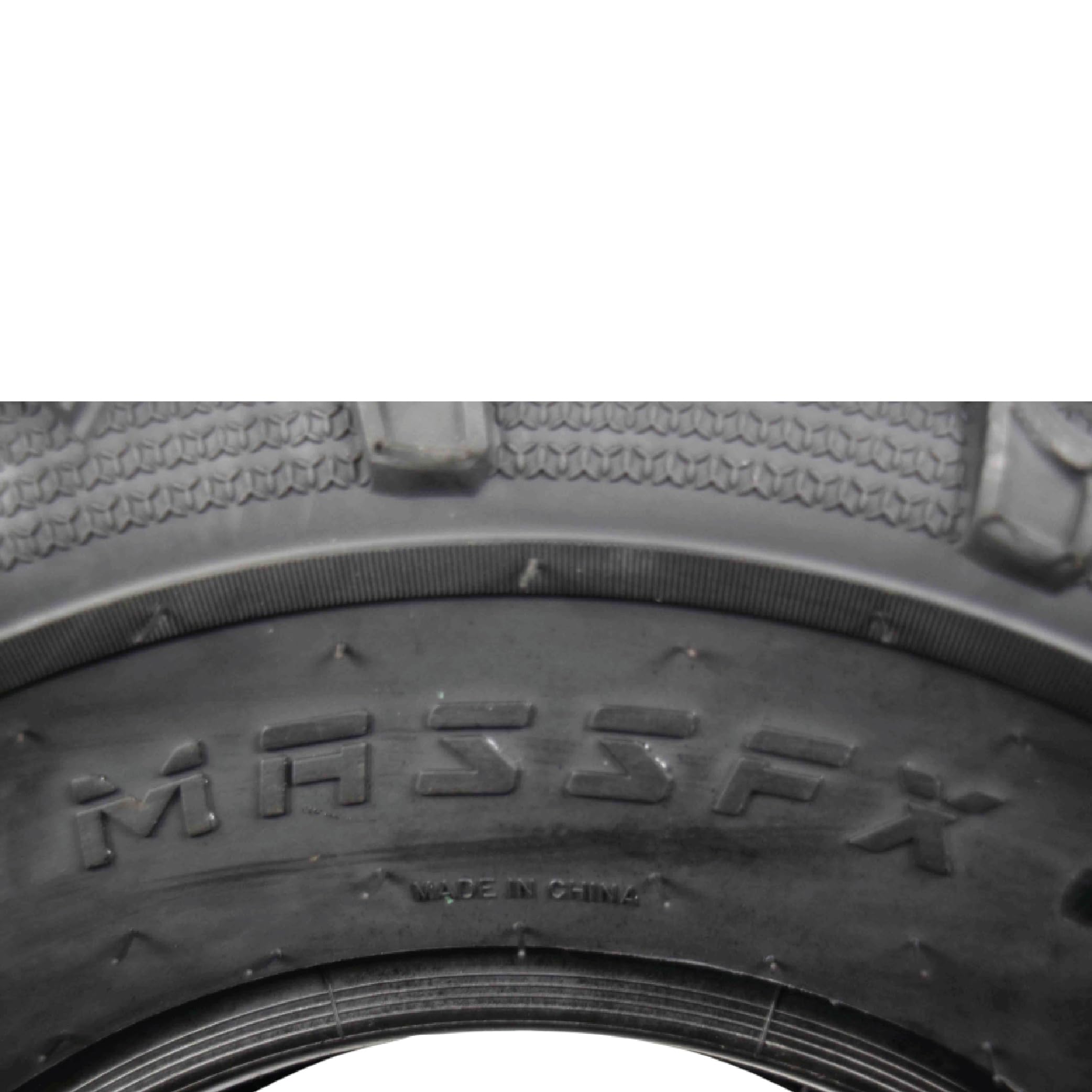 **MASSFX Grinder 24x8-12 Front ATV Tire – 6-Ply All-Terrain Off-Road Tires with Chip & Tear Resistance, Micro Tread Technology for Soft & Hard Pack Ground (2 Pack) – Ideal for Trail Riding, Mudding & Off-Road Adventures**
