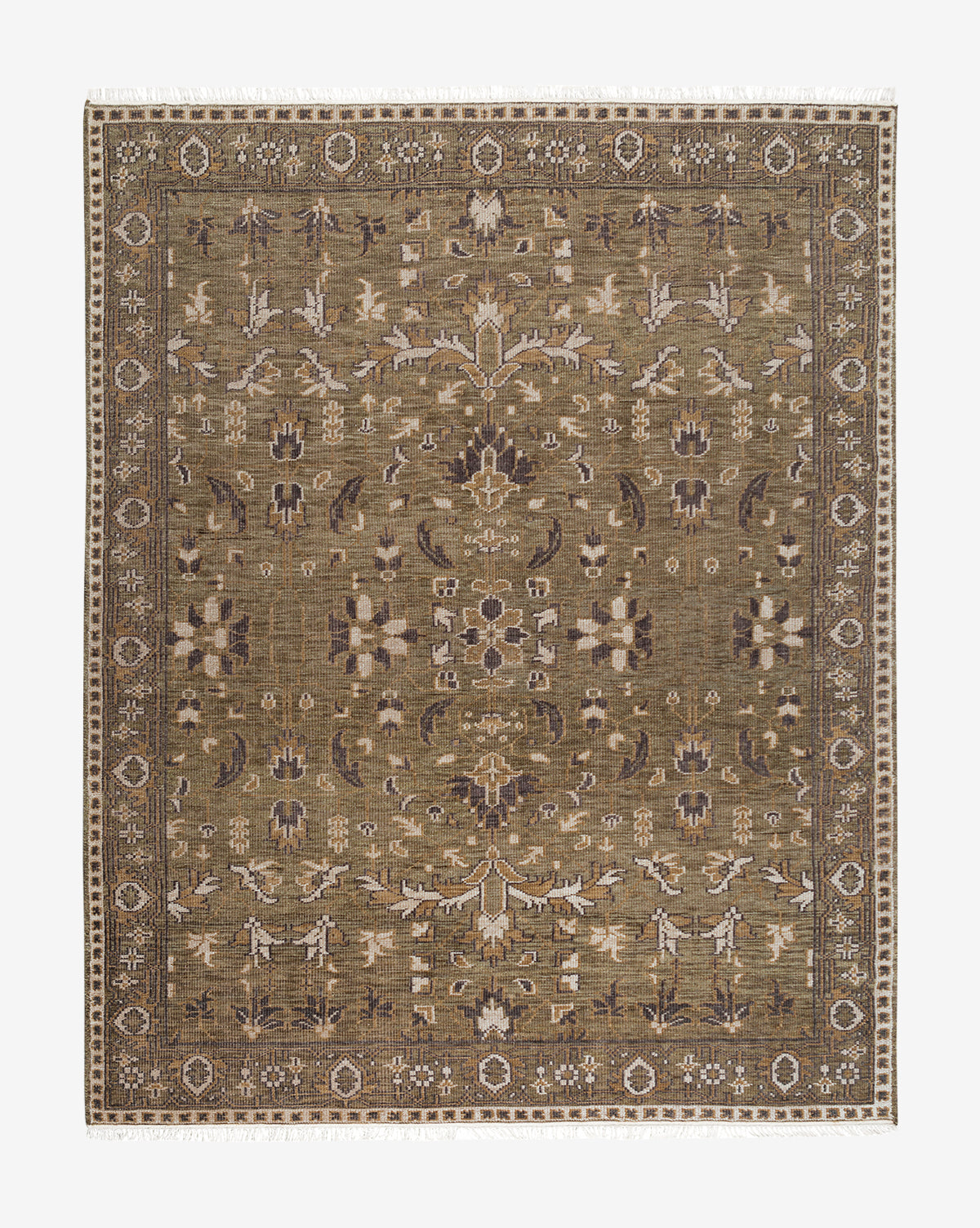 Wayland Hand Knotted Wool Rug - Premium Handmade Area Rug for Living Room, Bedroom & Dining Room - Soft & Durable Home Decor
