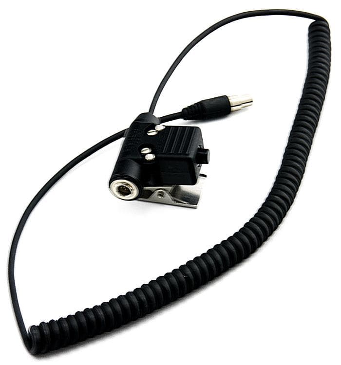 Universal Belt Station PTT | HCA 100 Hands-Free Communication System for Two-Way Radios | Perfect for Security, Construction & Outdoor Activities