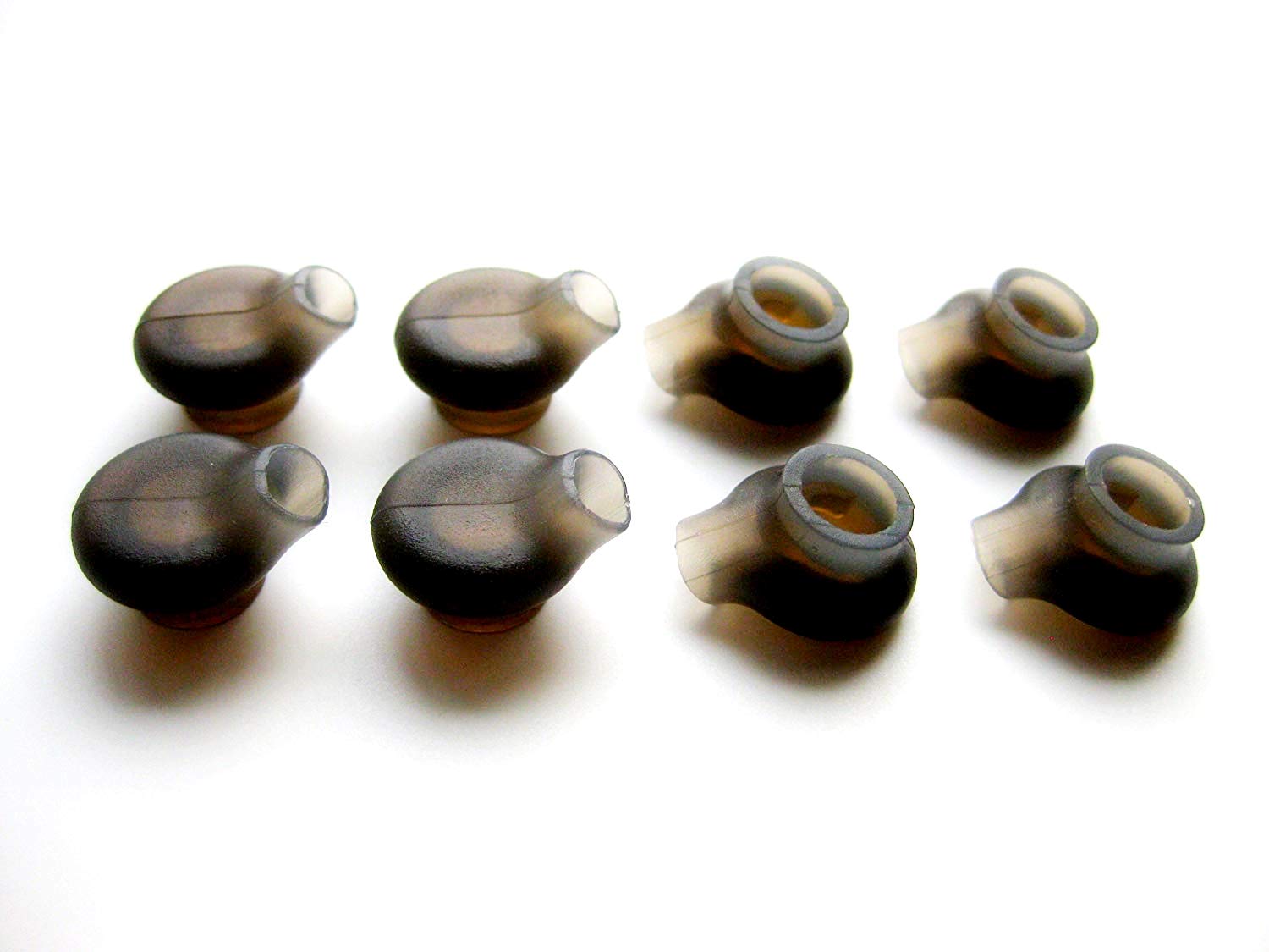 8 Pairs Medium Replacement Earbud Tips for Plantronics Backbeat 903/903+/906 Headphones - Comfortable Silicone Ear Cushions for Workouts, Running & Travel