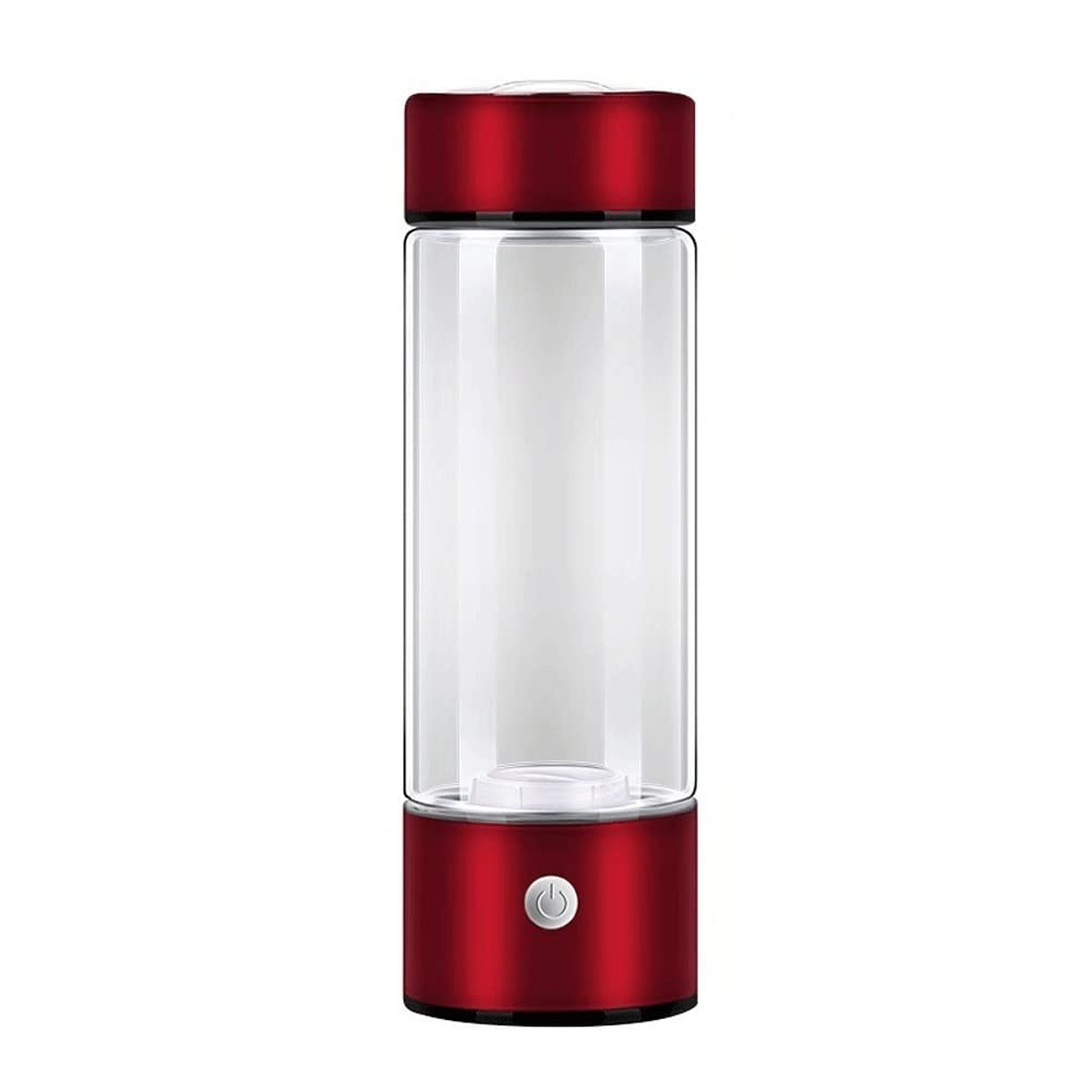 Premium Hydrogen Alkaline Water Maker Machine - USB Rechargeable Water Filter Jug with 2 Modes, Direct Mineral Water Link for Home & Office Use | Portable Hydrogen Generator Bottle for Health & Wellness