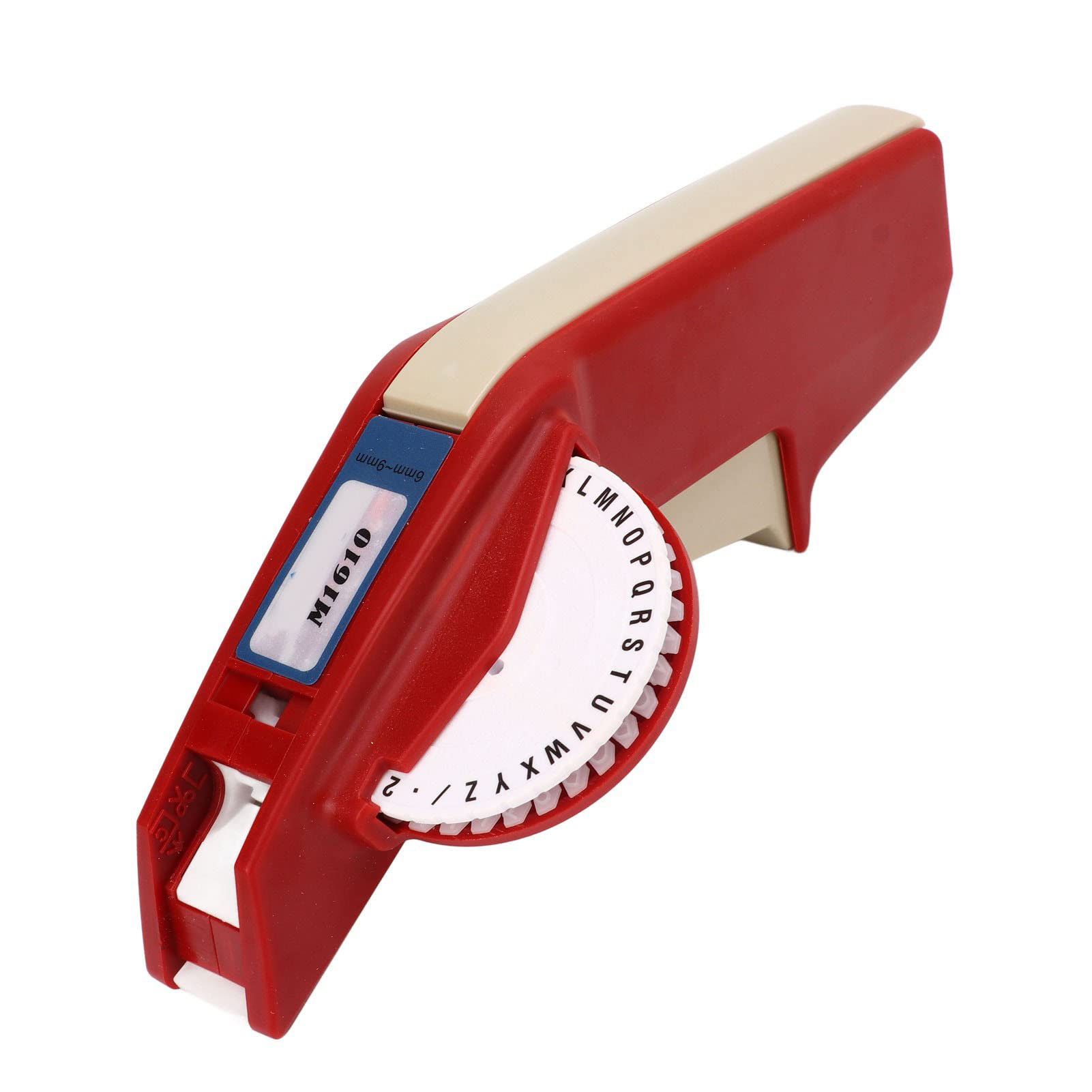 Handheld Embossing Label Maker Machine with 2 Color Tapes - Portable Manual 3D Embossing Printer for DIY, Organizing, Home & Office Decor (Black) | Perfect for Crafting, Scrapbooking, Gift Wrapping & Labeling