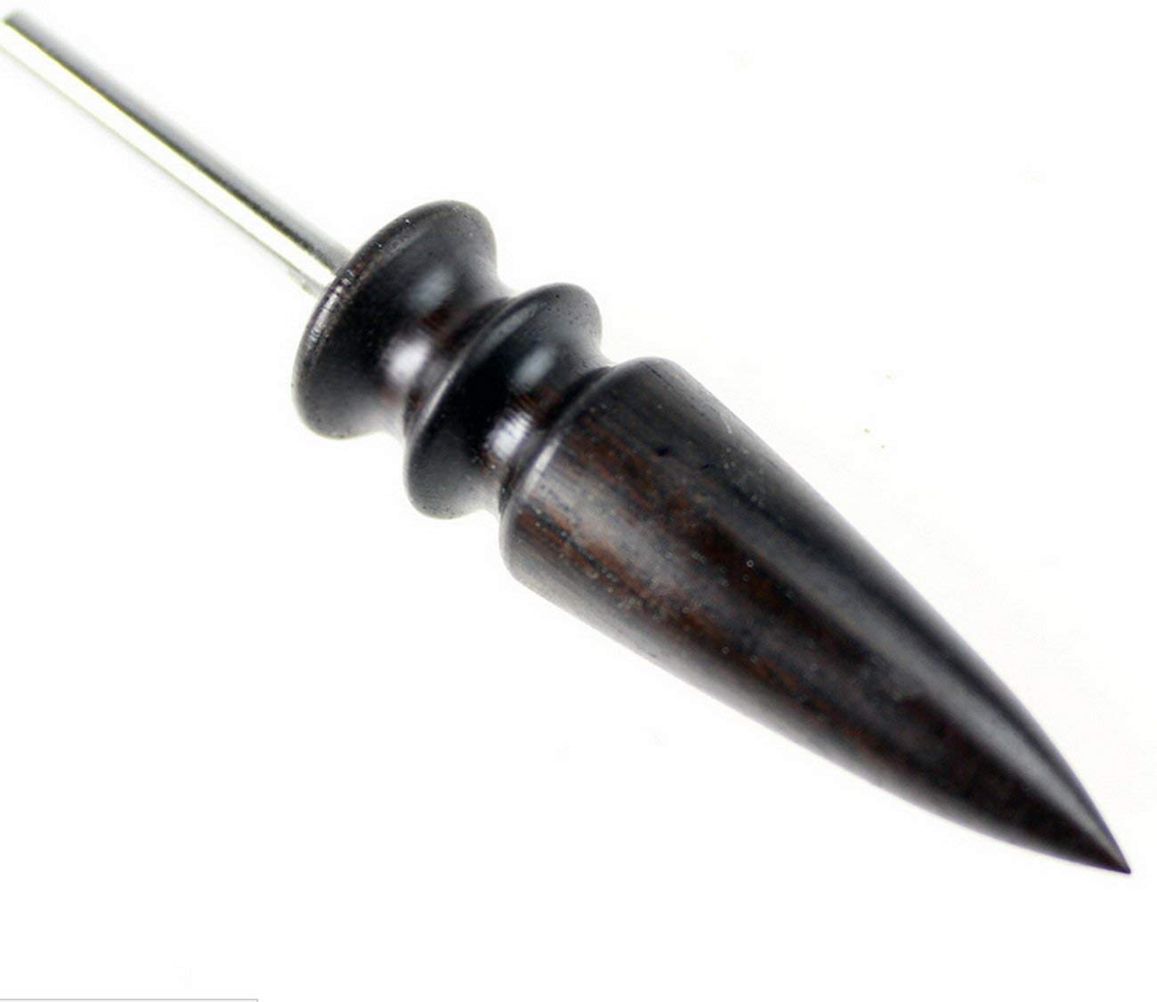 Premium Leather Burnishing Tool Set - Pointed Tip Edge Slicker & Burnishing Wheel for Leathercraft | Professional Leather Edge Finishing Supplies by INNETOC | Perfect for DIY Leather Projects, Shoe Repair & Handmade Leather Goods