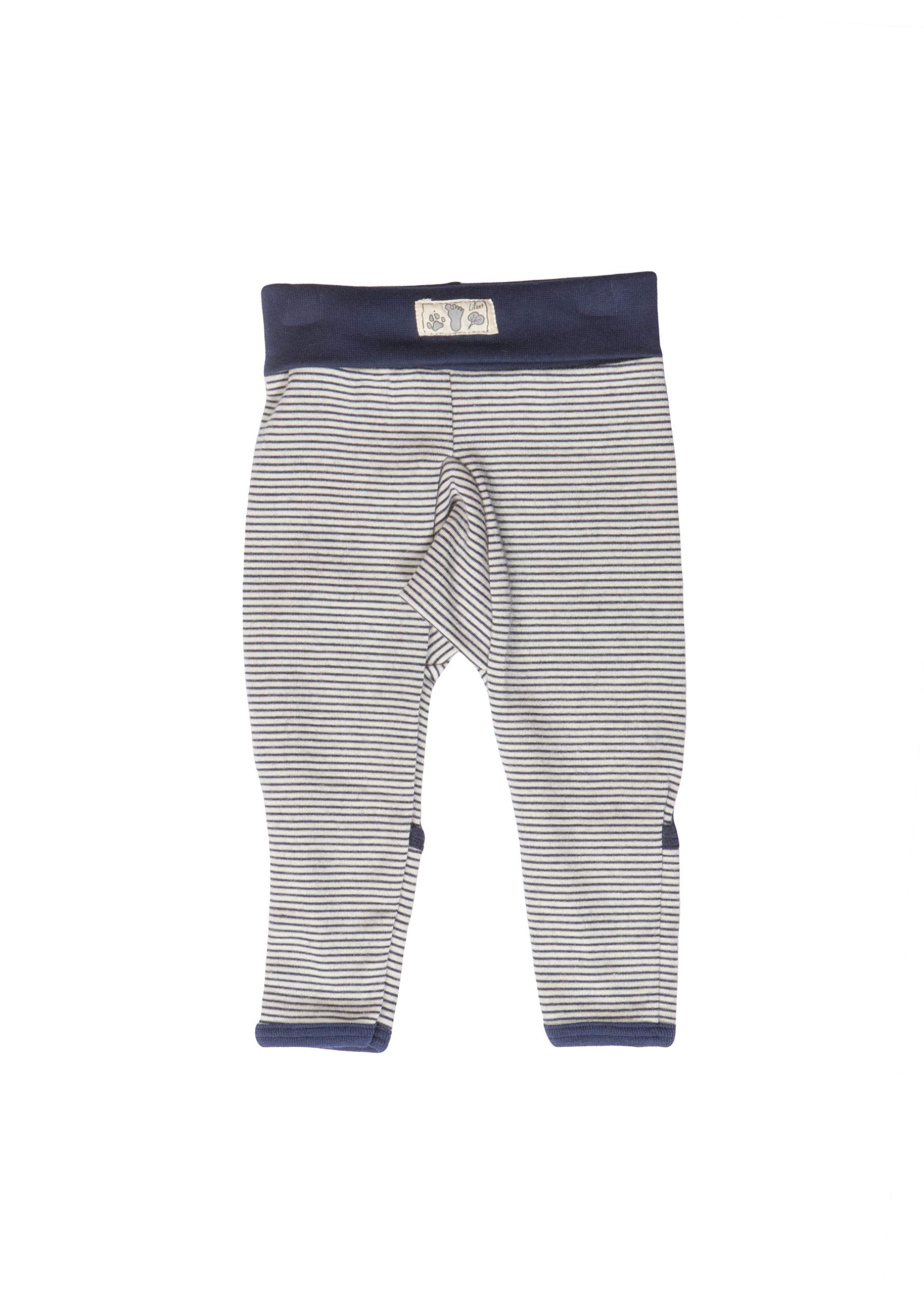 Lilano Organic Merino Wool and Silk Baby Jogger Pants - Soft & Breathable for Newborns & Toddlers - Made in Germany - Perfect for Playtime, Naptime & Outdoor Adventures
