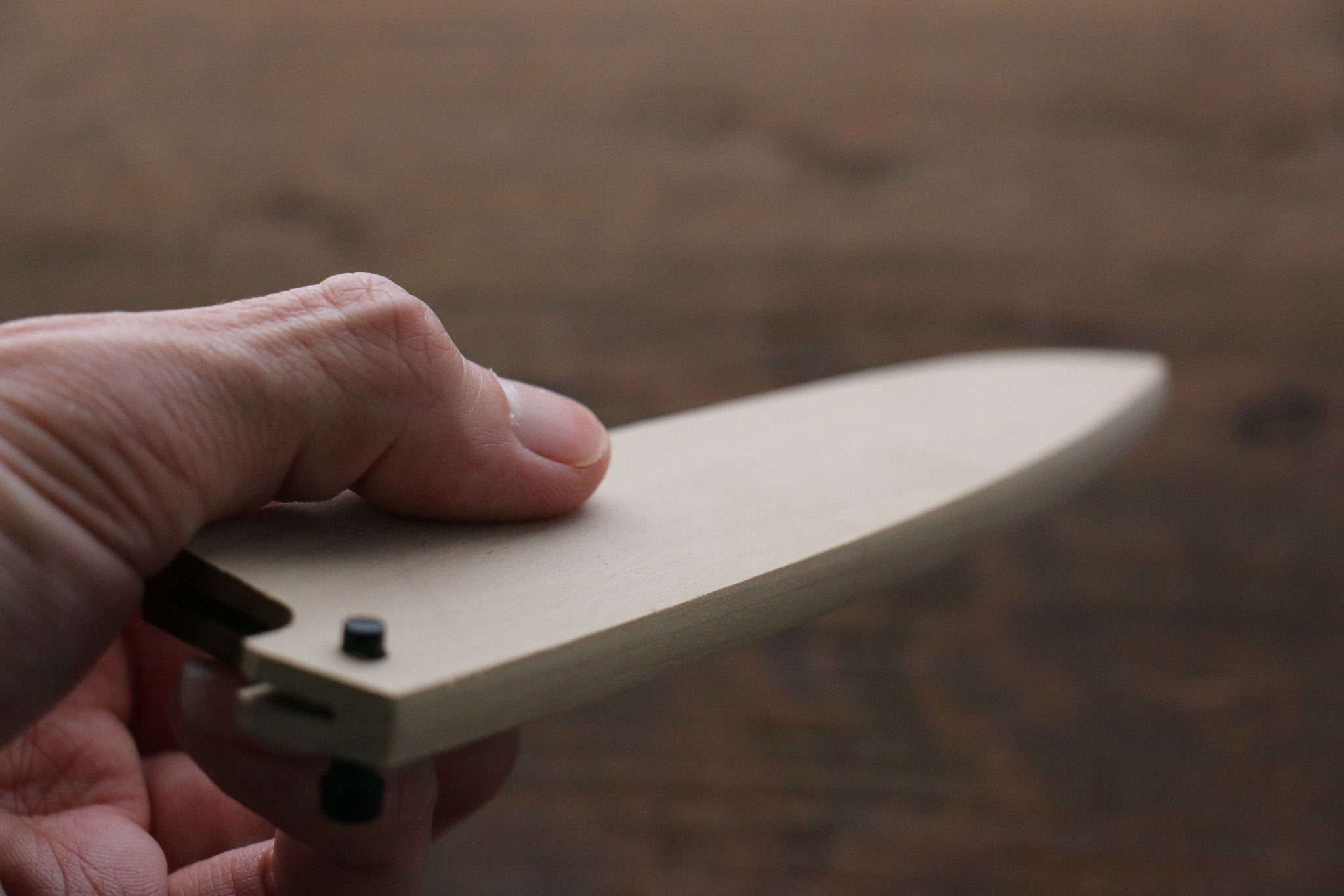 Premium Magnolia Saya Sheath for 120mm Petty Knife - Handcrafted Plywood Pin - Perfect for Kitchen, Camping & Outdoor Cooking