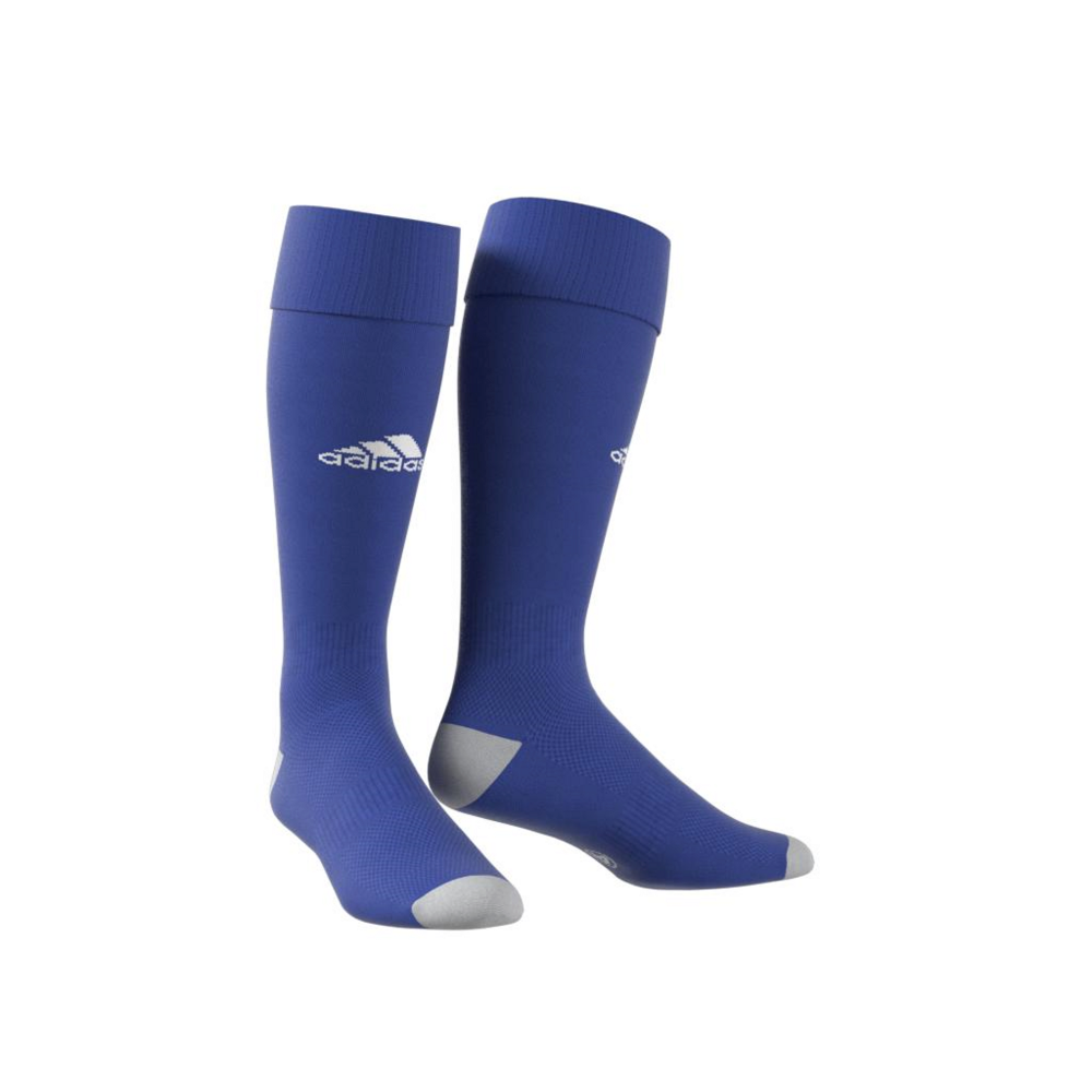 Adidas Milano 16 Sock - Blue & White Athletic Crew Socks for Men & Women - Perfect for Running, Gym Workouts & Casual Wear