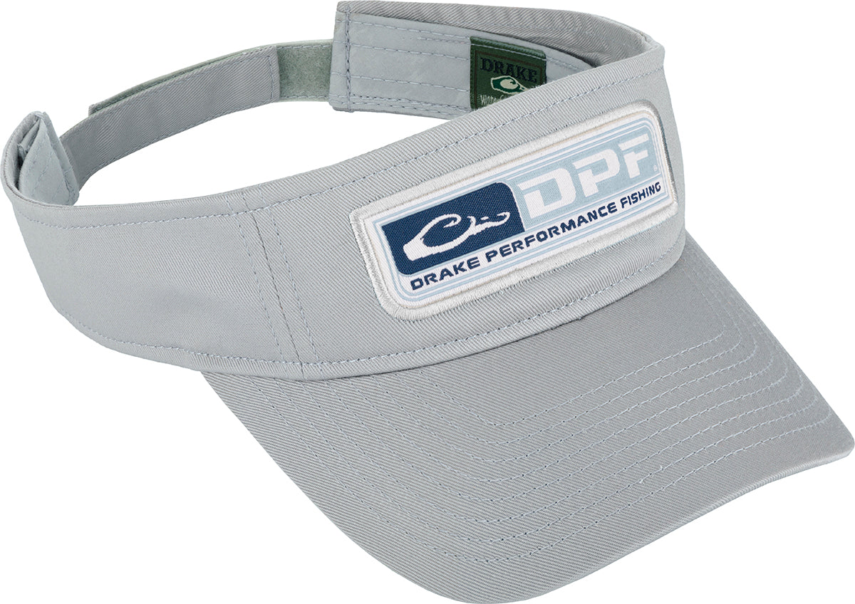 Drake Fishing Logo Visor Hat - Adjustable Sun Protection Cap for Men & Women - Perfect for Fishing, Boating, and Outdoor Adventures