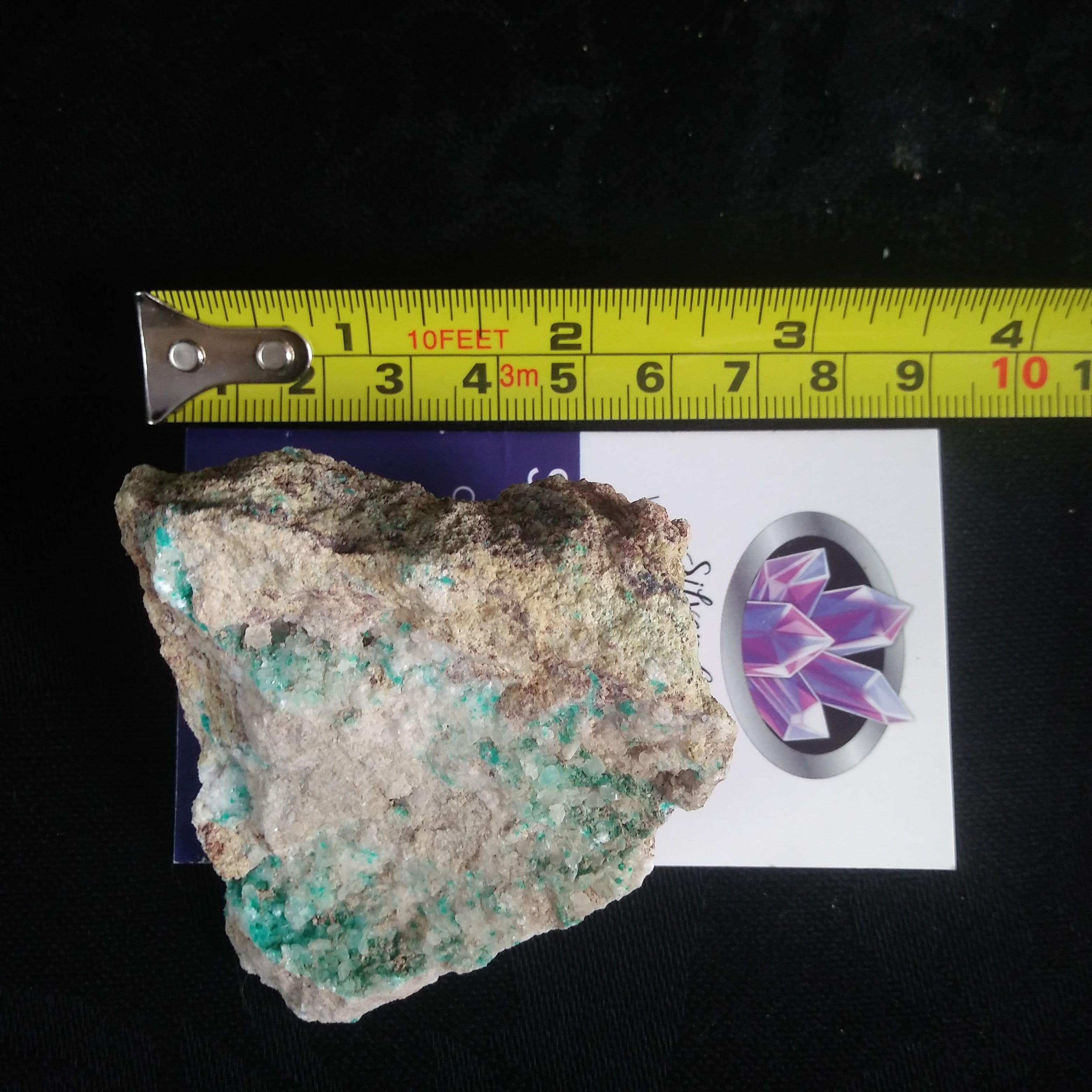 Natural Dioptase & Apophyllite Crystal Cluster - 114g Raw Mineral Specimen for Healing, Meditation & Energy Work - Perfect for Crystal Collectors & Spiritual Practitioners