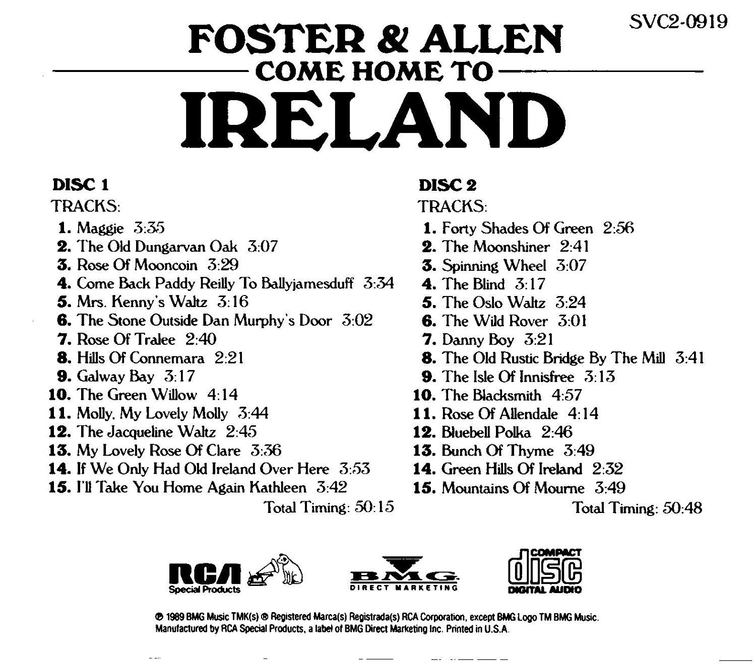 Foster & Allen: Authentic Irish Music & Gifts | Perfect for St. Patrick's Day, Irish Pubs & Home Decor