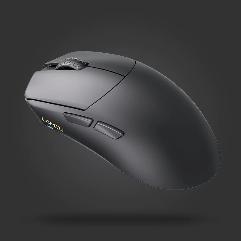 Lamzu Maya Wireless Gaming Mouse - Charcoal Black, 4K Compatible, Lightweight Ergonomic Design for FPS, MOBA, and MMO Gaming | Perfect for Esports, Streaming, and Competitive Play