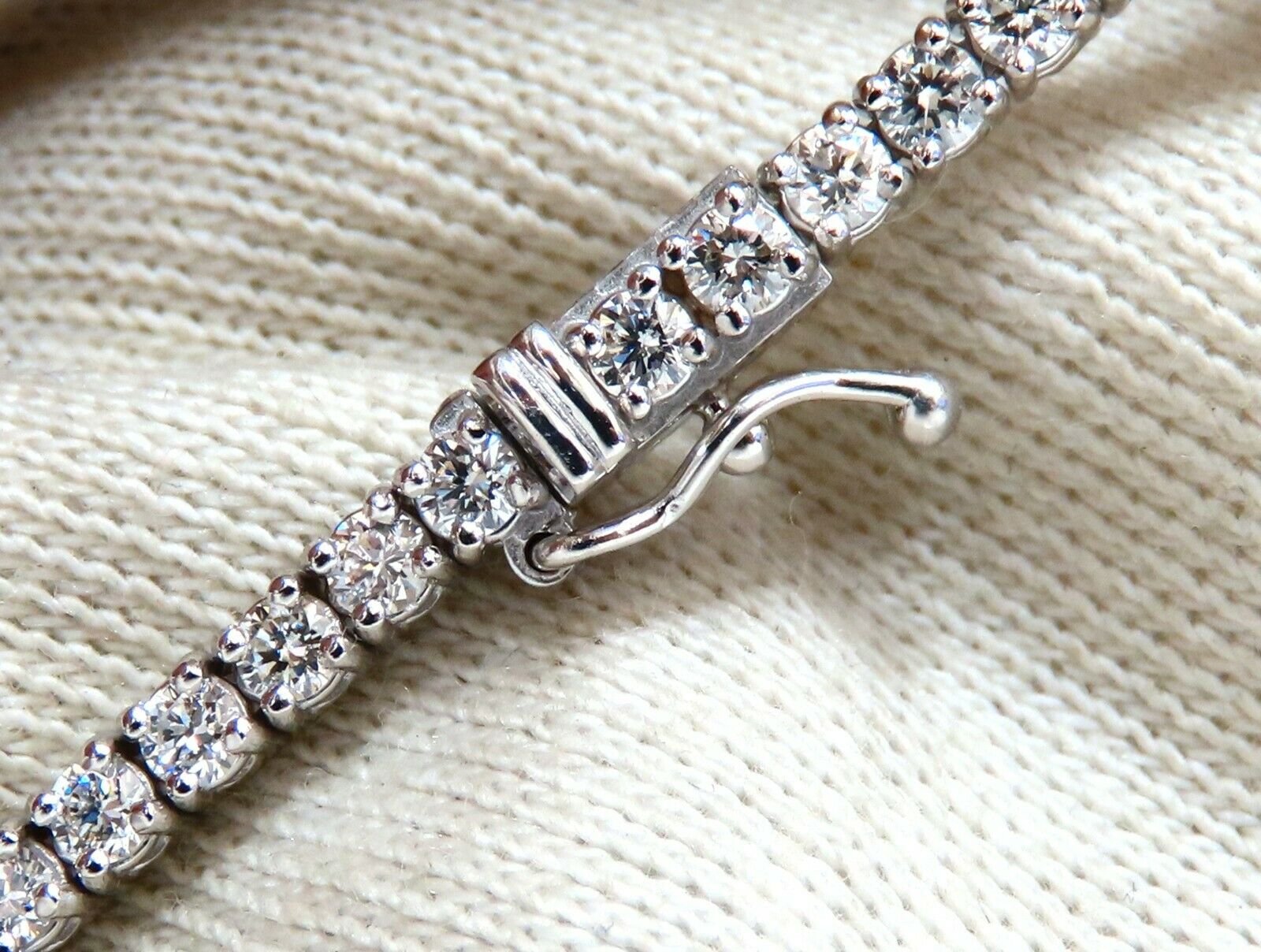2.87 Carat Natural Diamond Tennis Bracelet in 14K Gold - Classic Riviera Design for Women - Perfect for Weddings, Anniversaries & Special Occasions