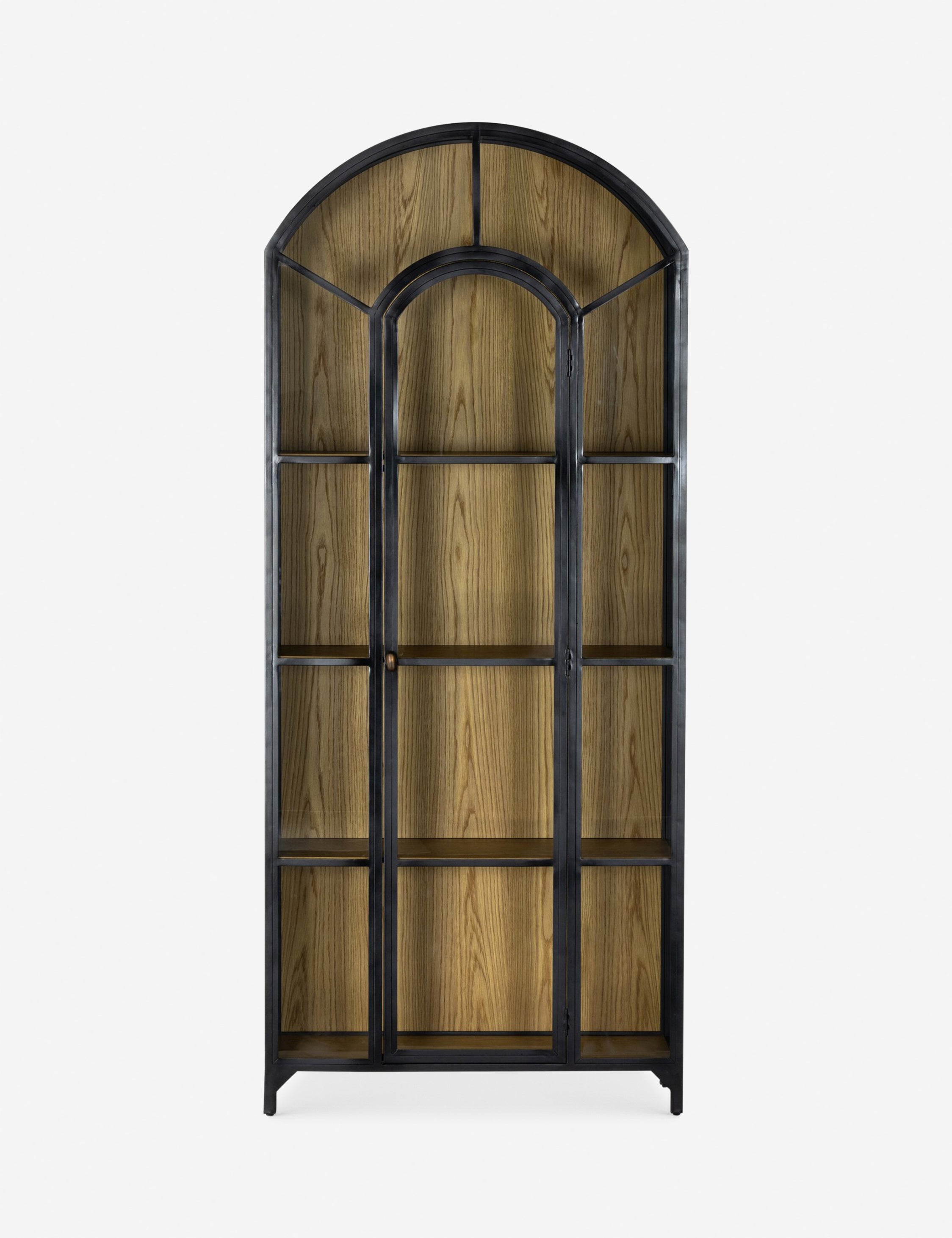 Elegant Cressida Glass Curio Cabinet with LED Lights - Display & Protect Your Collectibles, China, Antiques & Home Decor - Perfect for Living Room, Dining Room & Office
