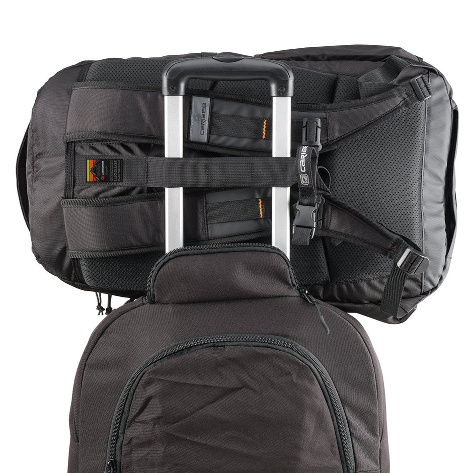 Caribee 6464 Storm 38L Overnight Backpack - Waterproof Travel Backpack for Hiking, Camping & Business Trips - Black