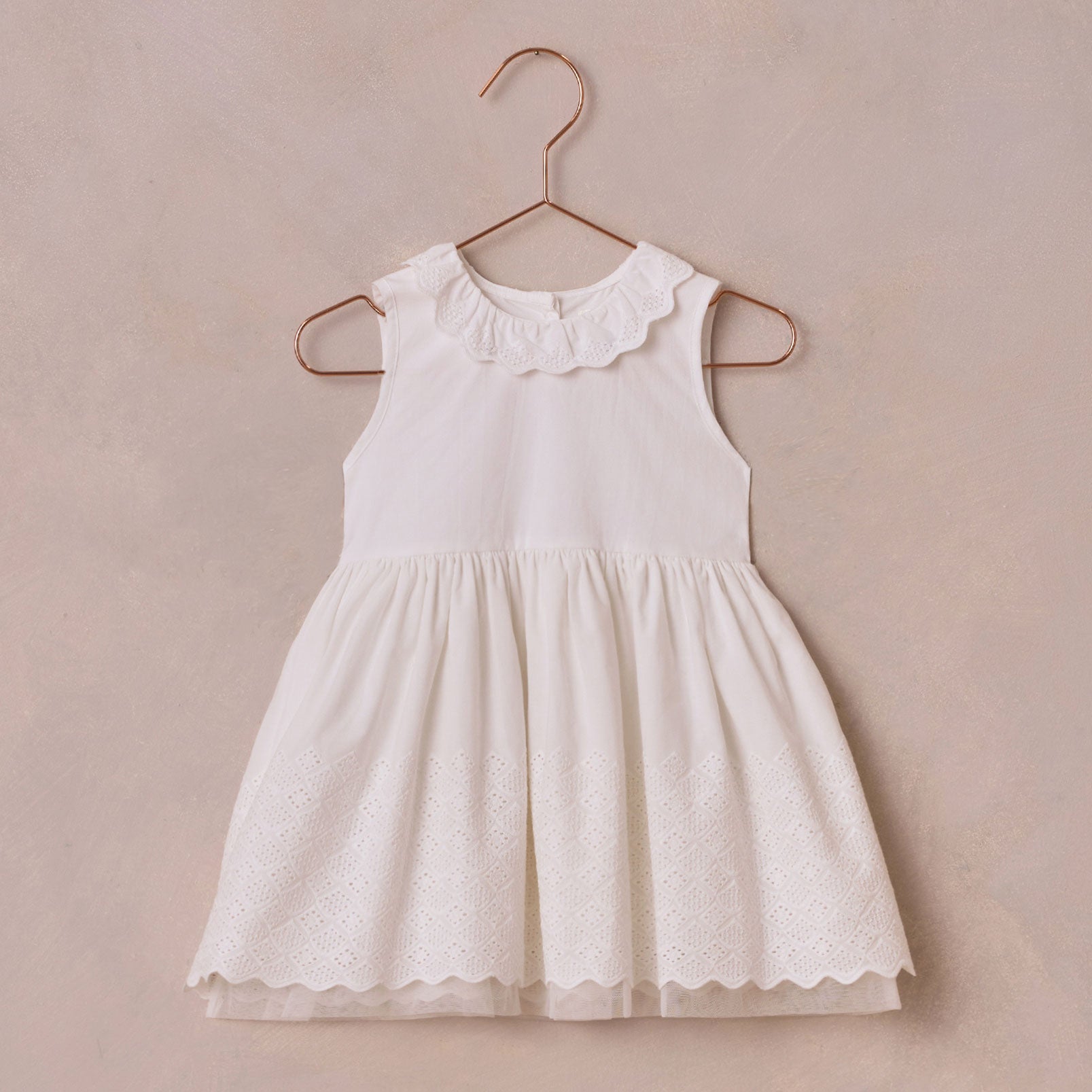 Georgia White Floral Summer Dress - Women's Elegant Casual Sundress for Beach, Vacation & Outdoor Parties