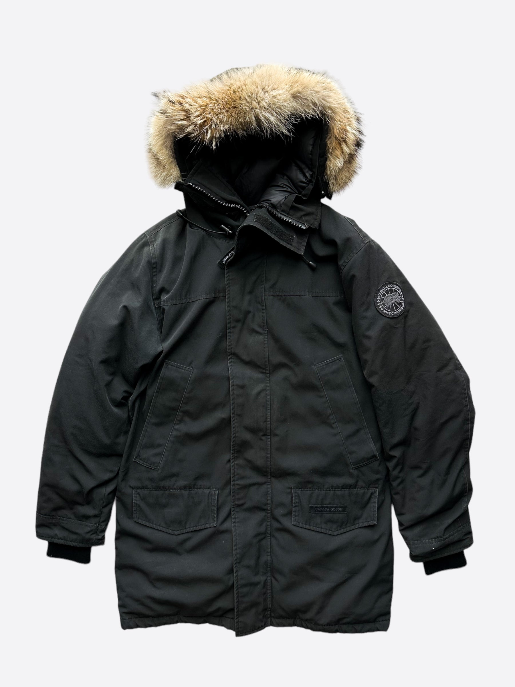 Canada Goose Black Langford Black Label Men's Winter Jacket - Waterproof Down Parka for Extreme Cold Weather - Perfect for Snowboarding, Skiing & Outdoor Adventures