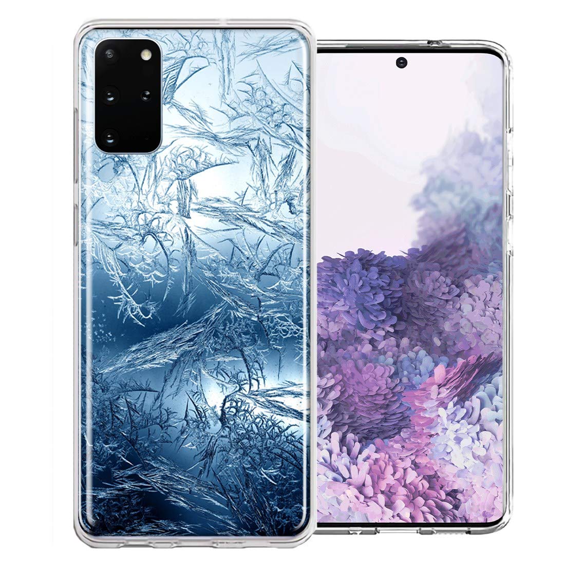 Samsung Galaxy S20 Plus Case - Blue Ice Double Layer Cover for Protection & Style