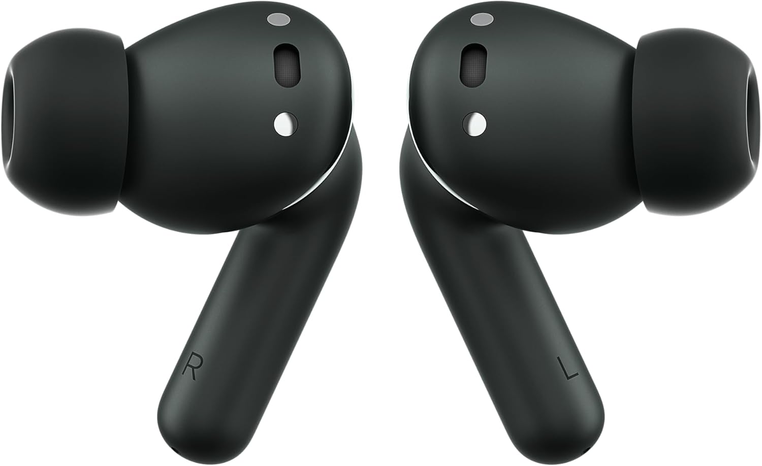 Motorola Moto Buds+ Wireless Earbuds - New Bluetooth 5.0 Headphones with Noise Cancellation, 30H Playtime for Running, Gym & Workout