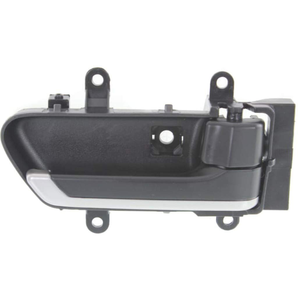 Nissan Murano 2003-2005 Interior Door Handle - Front or Rear Passenger Side Black with Door Lock Button | Compatible with SE/SL/S Trim | Perfect for Car Repair & Interior Upgrades