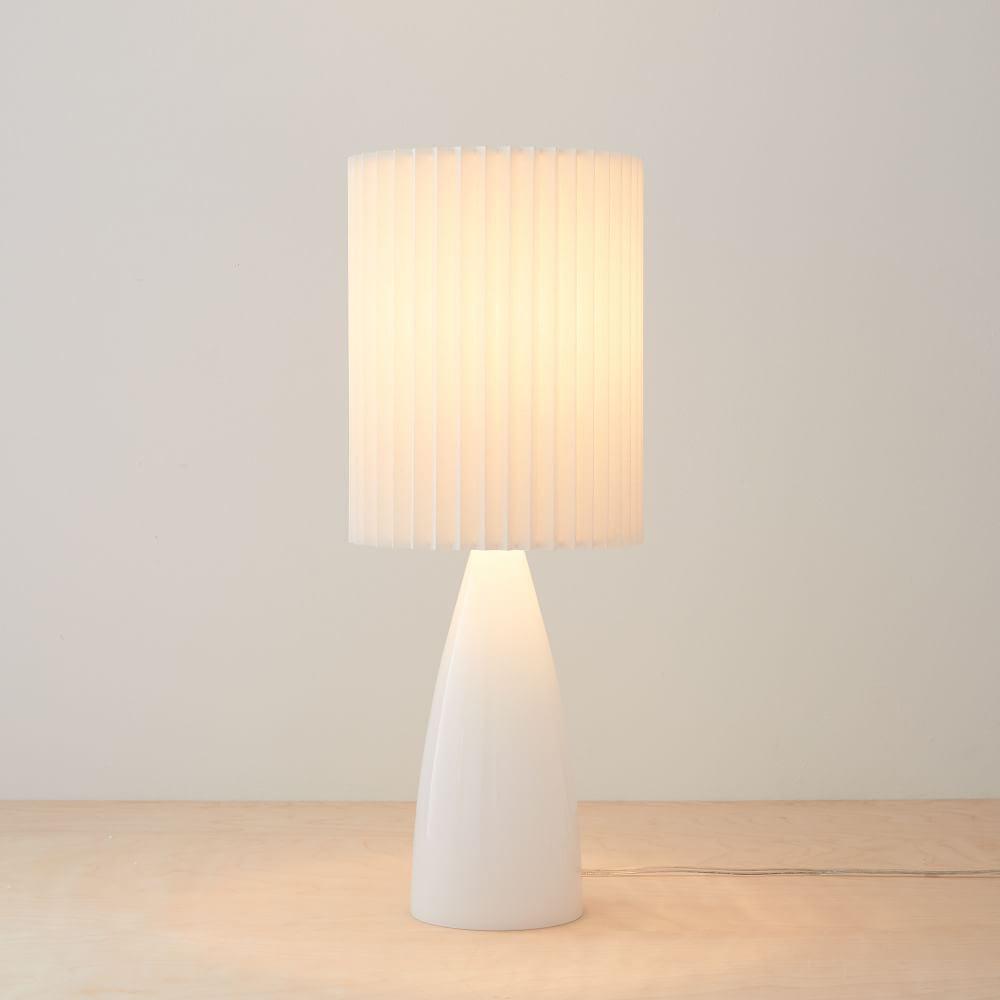 Delilah Table Lamp - Modern LED Nightstand Lamp with USB Port, Touch Control & Adjustable Brightness for Bedroom, Living Room, Office & Nursery Decor