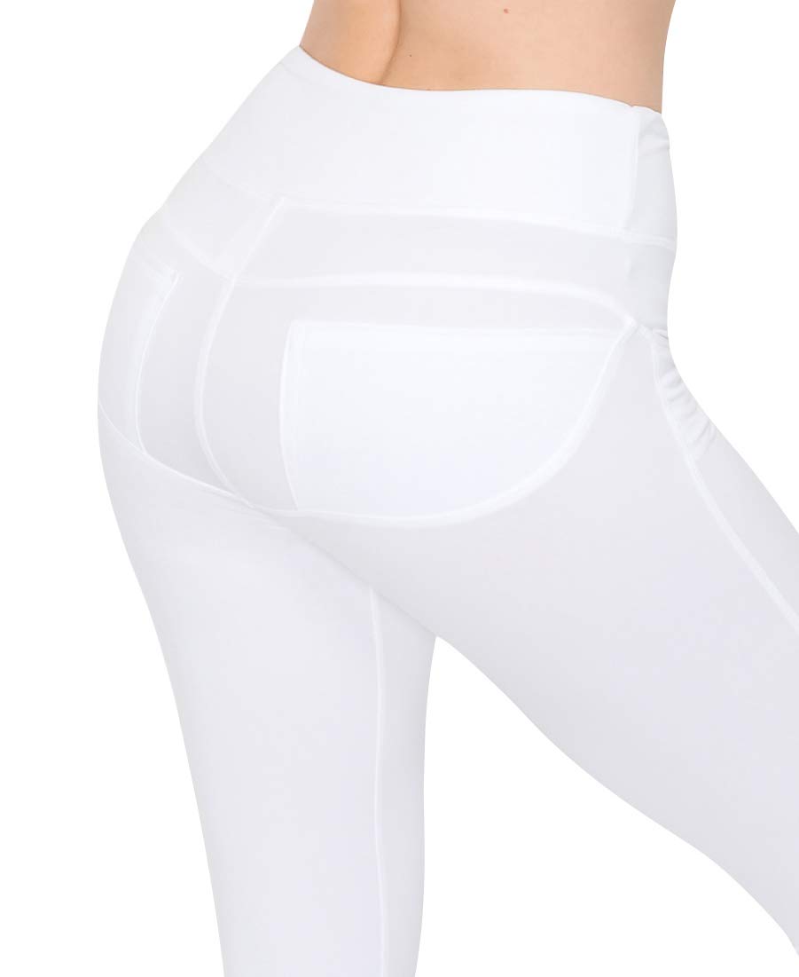 ALWAYS Pockets Yoga Pants for Women - Super Soft Stretch High Waisted Workout Leggings with Side Pockets | Gym, Running, Yoga & Everyday Wear