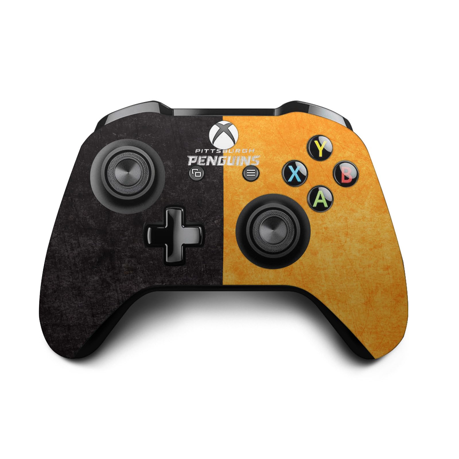 Official NHL Pittsburgh Penguins Vinyl Skin Gaming Sticker Decal Compatible with Xbox One S/X Controller - Customize Your Gamepad for Hockey Fans & Gamers - Perfect for Gaming Sessions, Tournaments, and Sports Decor