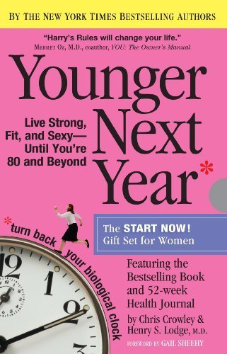 Younger Next Year: The Book and Journal Gift Set for Women by Chris Crowley (2014) - Perfect for Birthday, Mother's Day & Self-Improvement Gifts