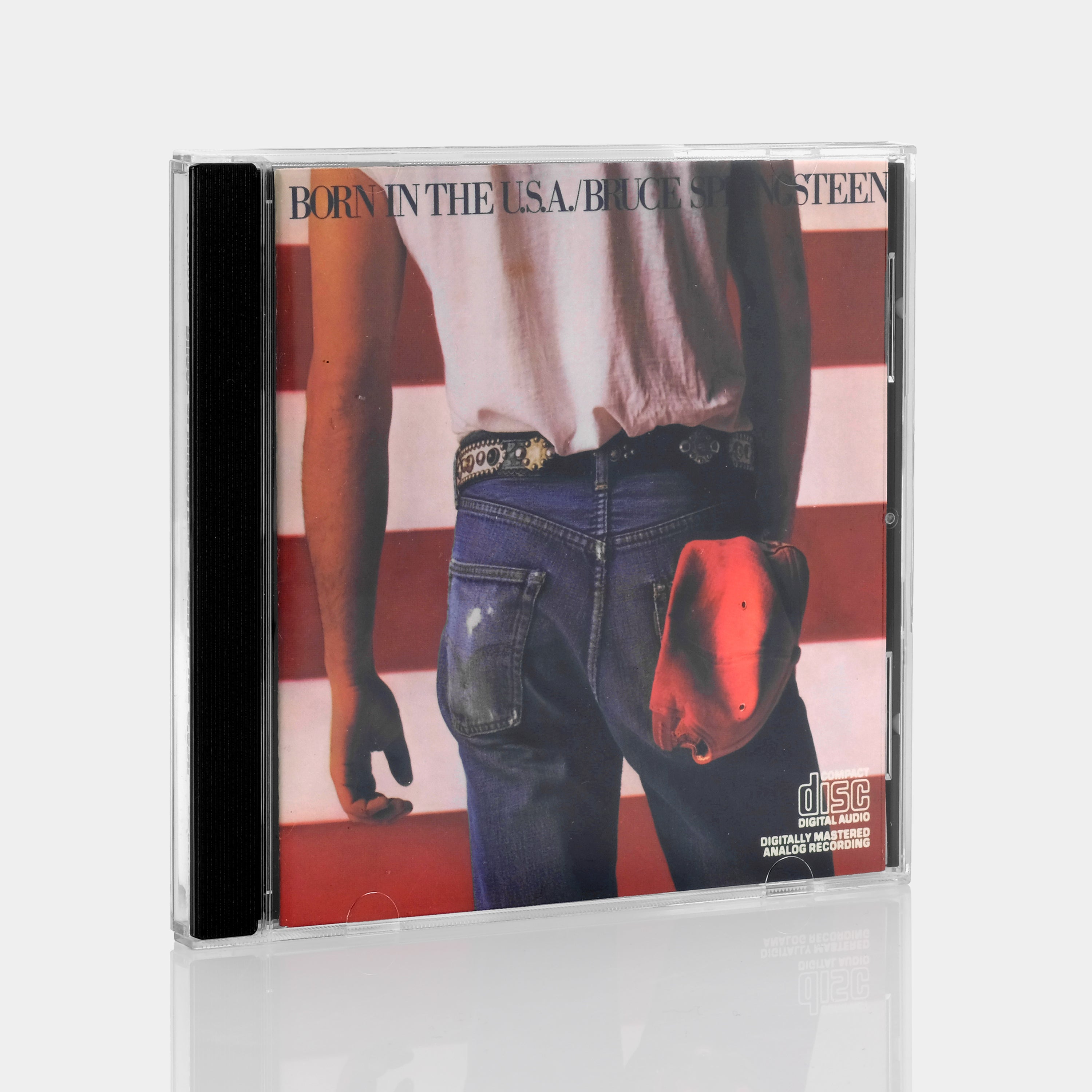 Bruce Springsteen - Born in the U.S.A. CD | Classic Rock Album | Perfect for Road Trips, Workouts & American Music Collectors