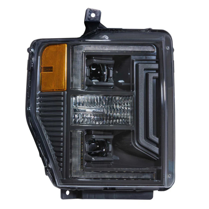 Morimoto XB Hybrid LED Headlights for 2008-2010 Ford Super Duty Trucks - Multicolor Flow Series - Upgrade Your Night Driving & Off-Road Adventures