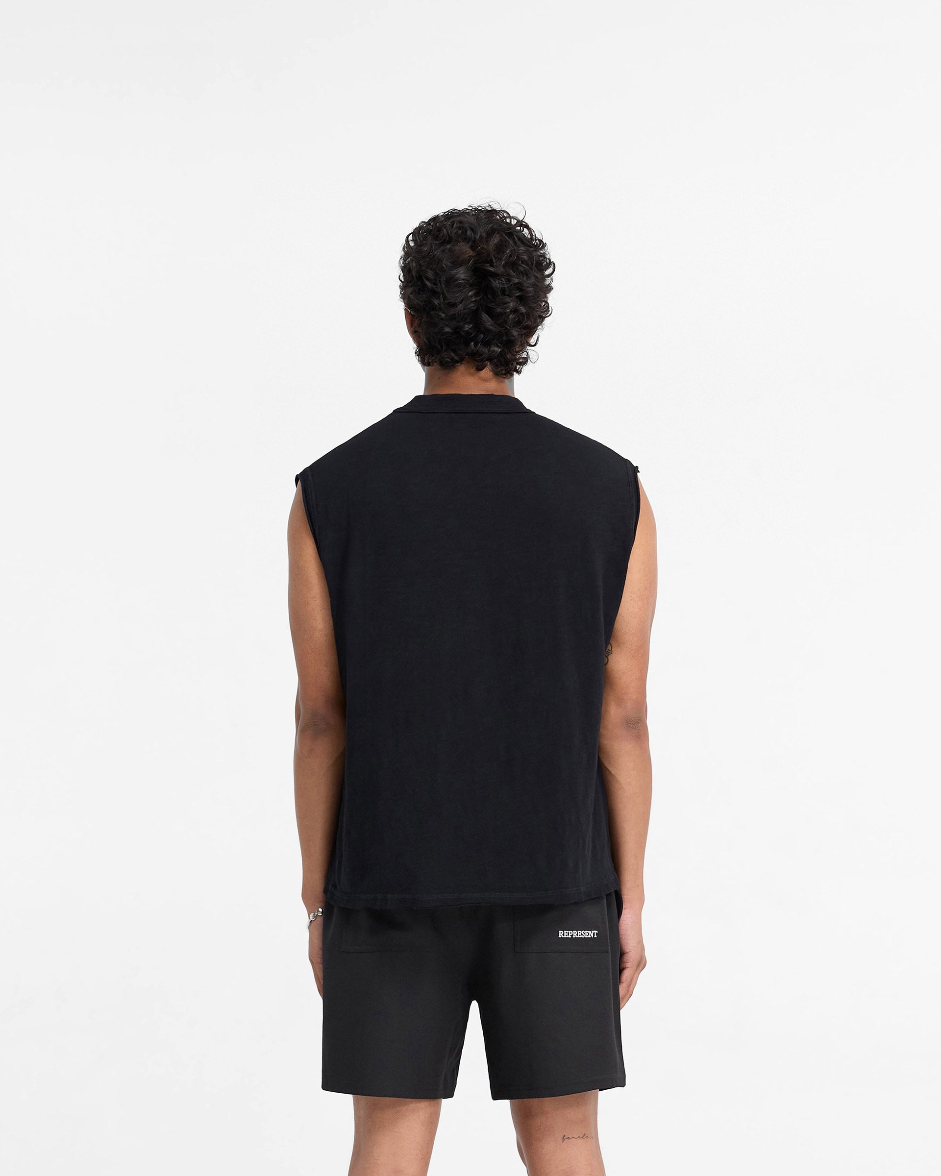 Slub Tank Top for Women - Soft & Comfortable Jet Black Casual Shirt - Perfect for Summer Outfits, Beachwear & Layering
