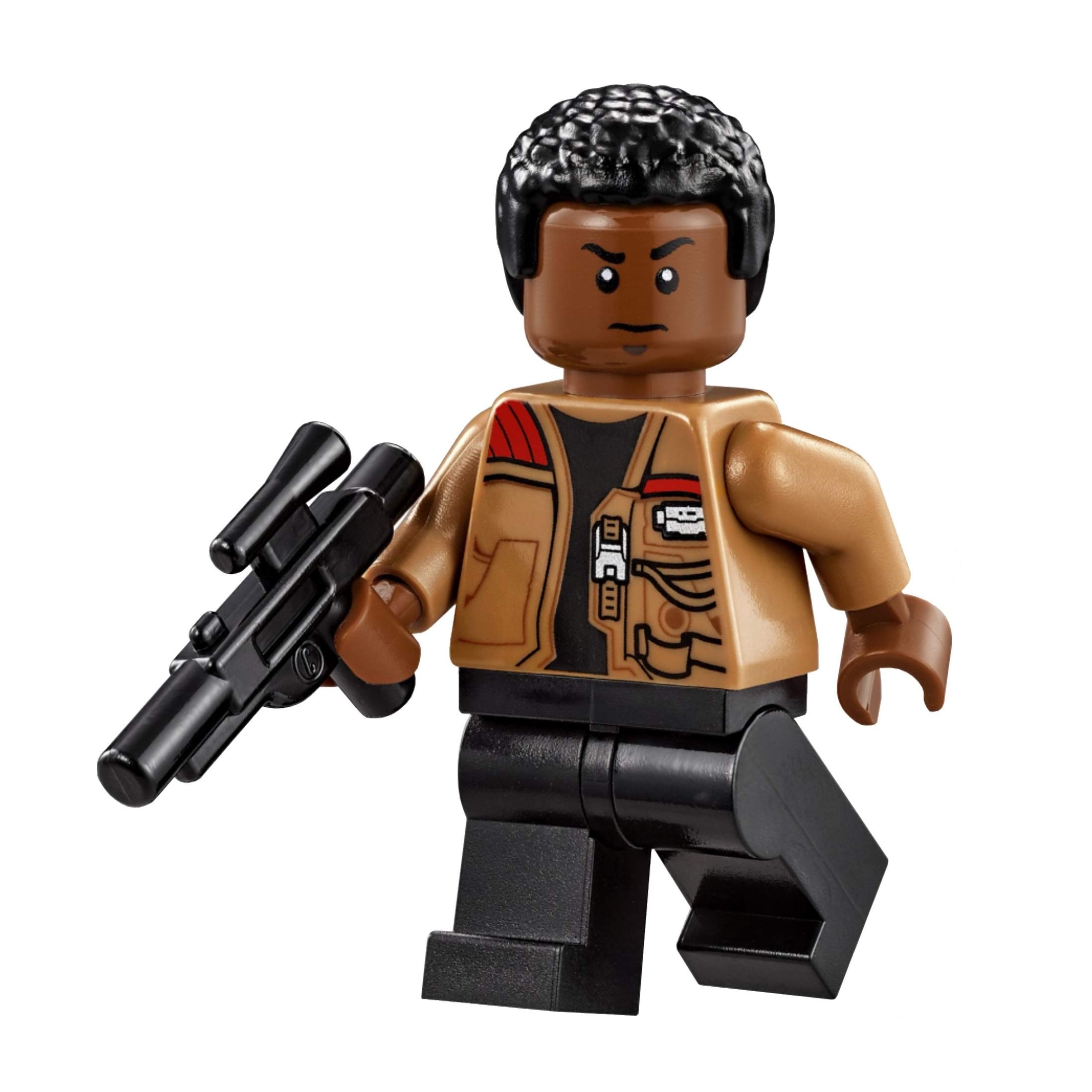 LEGO Star Wars Millennium Falcon Minifigure - Finn with Blaster Gun (75105) | Star Wars Collectible Toy for Kids & Adults | Perfect for Display, Play & Gifts