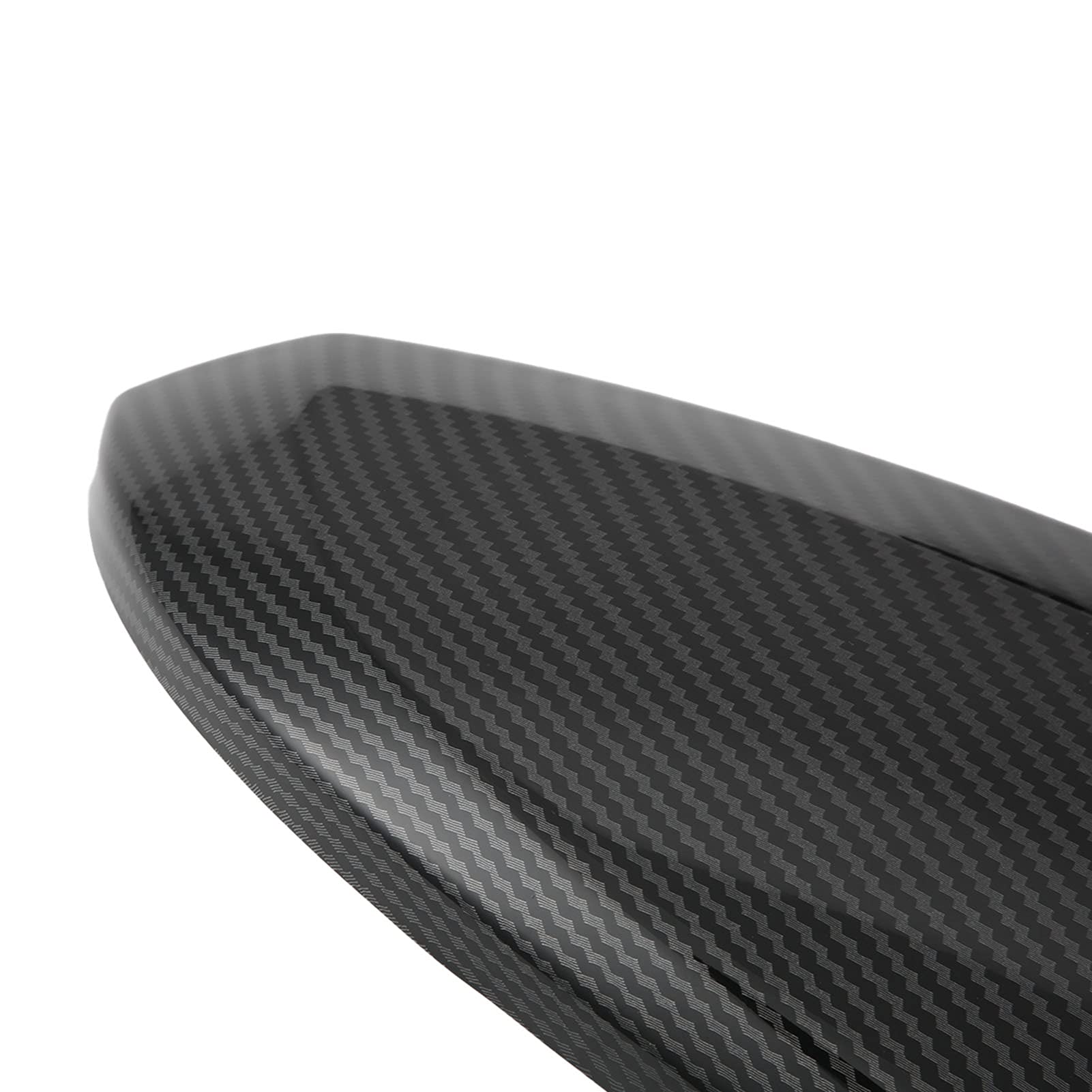 Carbon Fiber Side Mirror Covers (2pcs) - Compatible with Toyota Hilux Revo Vigo, Fortuner, Highlander, RAV4, Innova - Durable Exterior Accessories for Enhanced Style & Protection - Perfect for Off-Roading & Daily Commuting