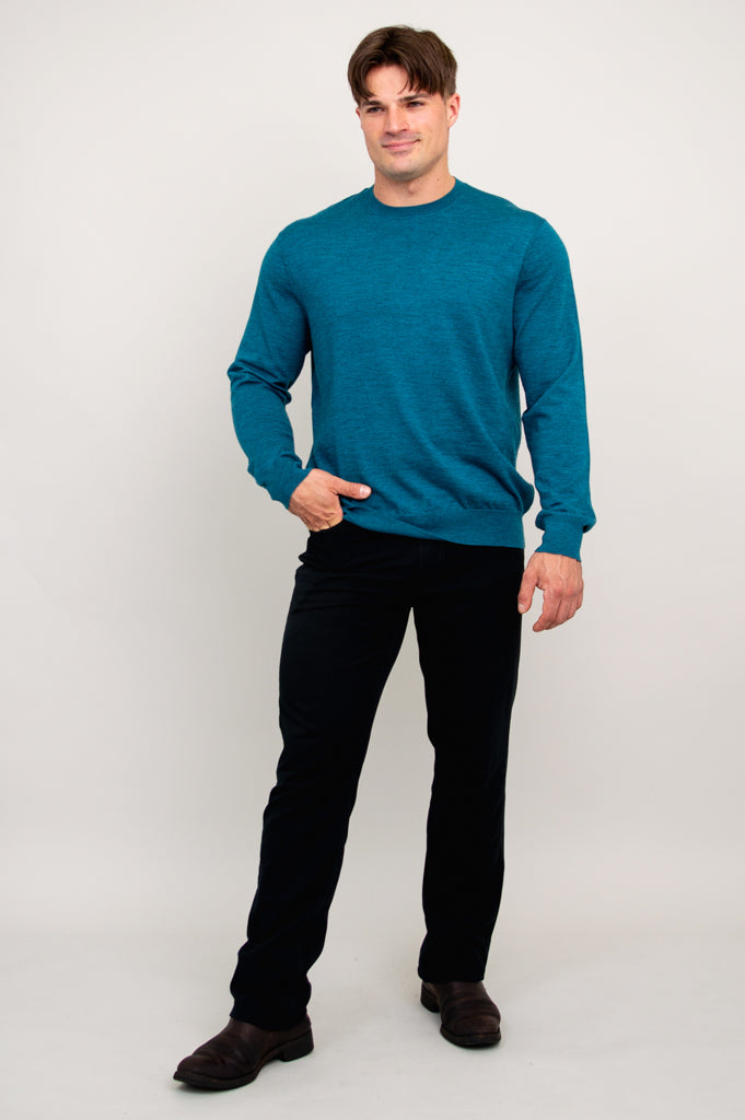Premium 100% Merino Wool Fraser Sweater for Women - Soft & Warm Forest Green Pullover - Perfect for Outdoor Adventures & Cozy Winter Fashion