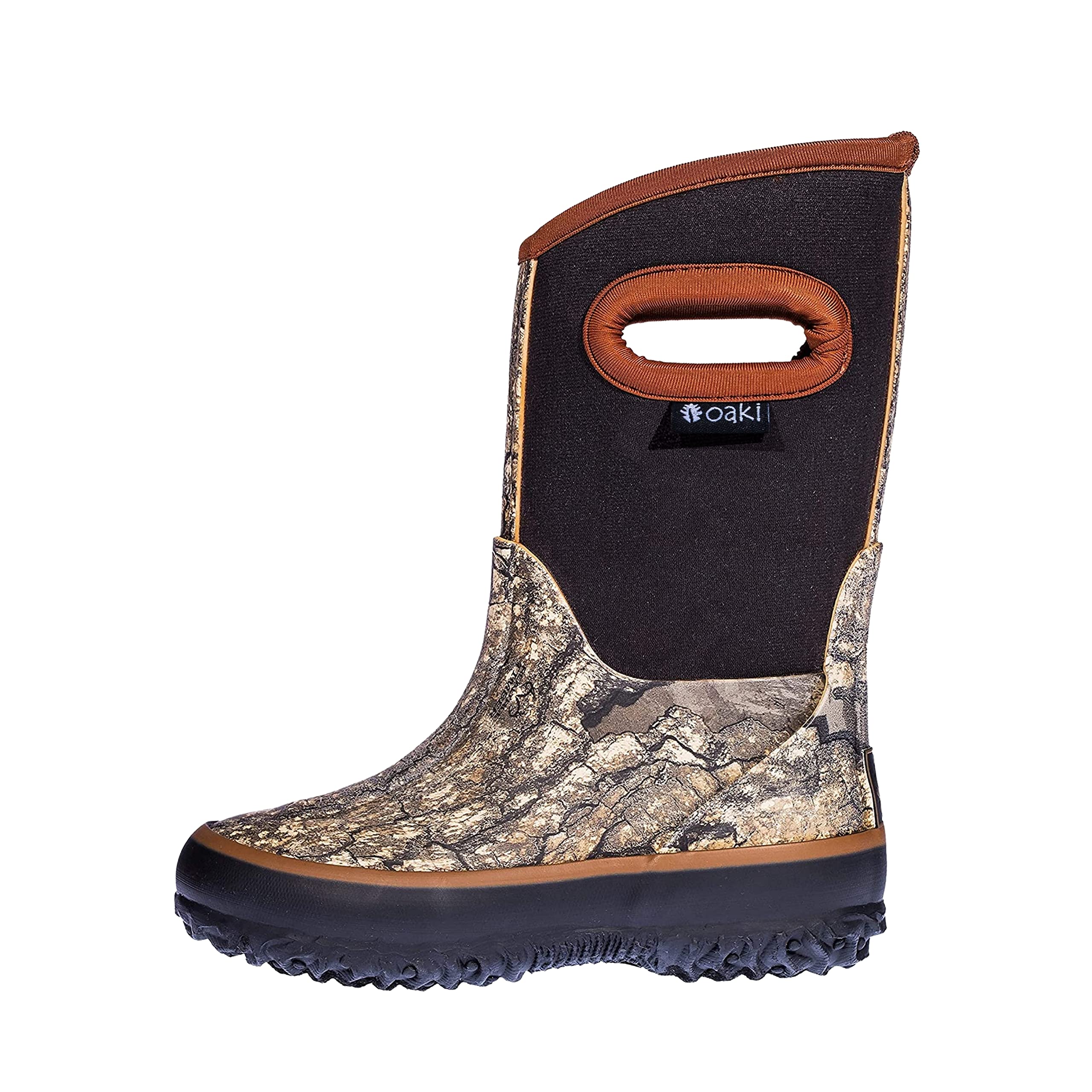 OAKI Kids Neoprene Rain Boots - Waterproof Snow & Muck Boots for Boys and Girls - Perfect for Outdoor Play, Puddle Jumping & Winter Adventures