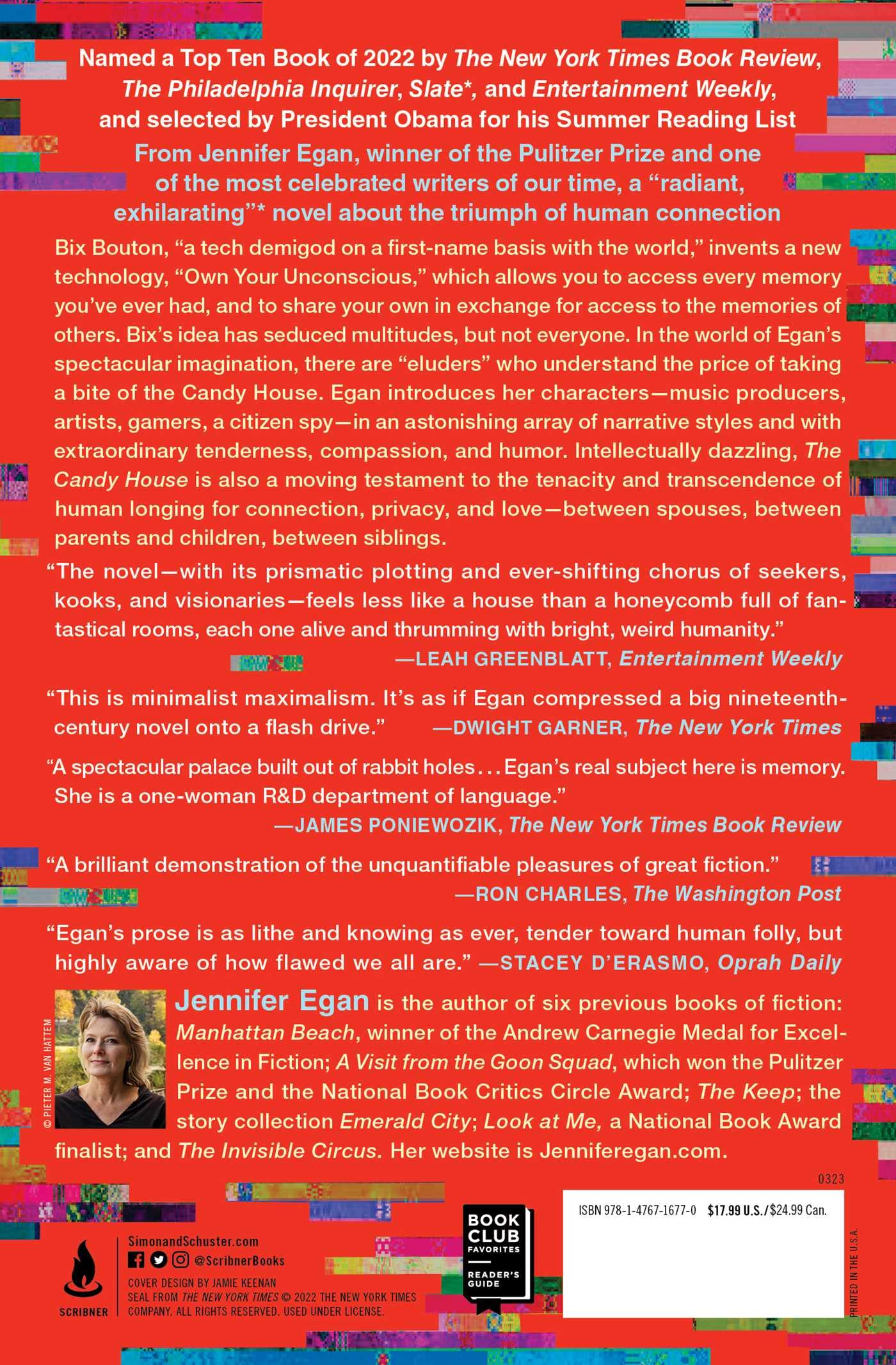 The Candy House: A Novel by Jennifer Egan - Dystopian Fiction, Family Saga & Literary Masterpiece | Perfect for Book Clubs, Gifts & Thought-Provoking Reads