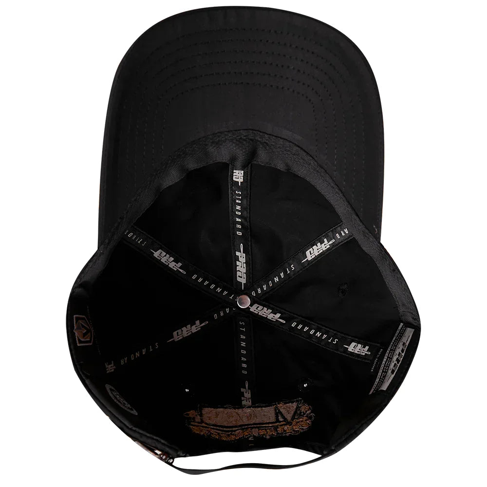 Pro Standard Vegas Golden Knights Unisex Black & Gold Metallic Thread Dad Hat - Stylish Baseball Cap for Fans, Sports Enthusiasts & Casual Wear
