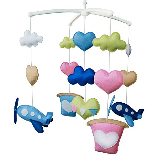 Best Baby Crib Mobile - Colorful Musical Stroller Toy for Infants & Newborns | Soothing Nursery Decor & Playtime Entertainment