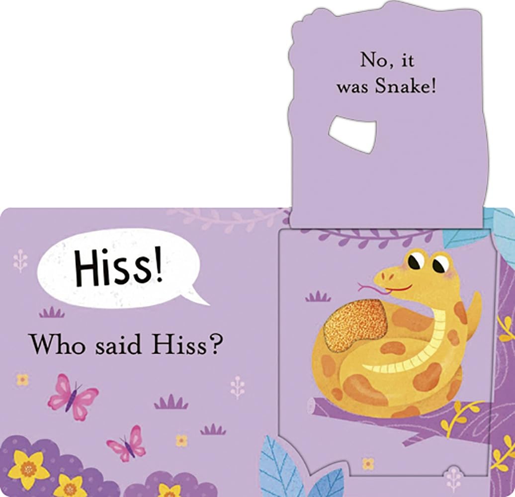 Who Said Roar? Interactive Animal Sound Board Book for Toddlers - Perfect for Early Learning, Storytime & Bedtime Reading