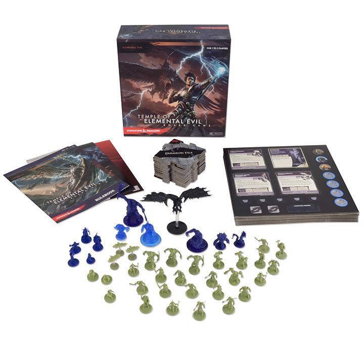 Dungeons & Dragons: Temple of Elemental Evil Board Game - Fantasy Adventure Strategy Game for Adults & Teens - Perfect for Game Nights & RPG Enthusiasts