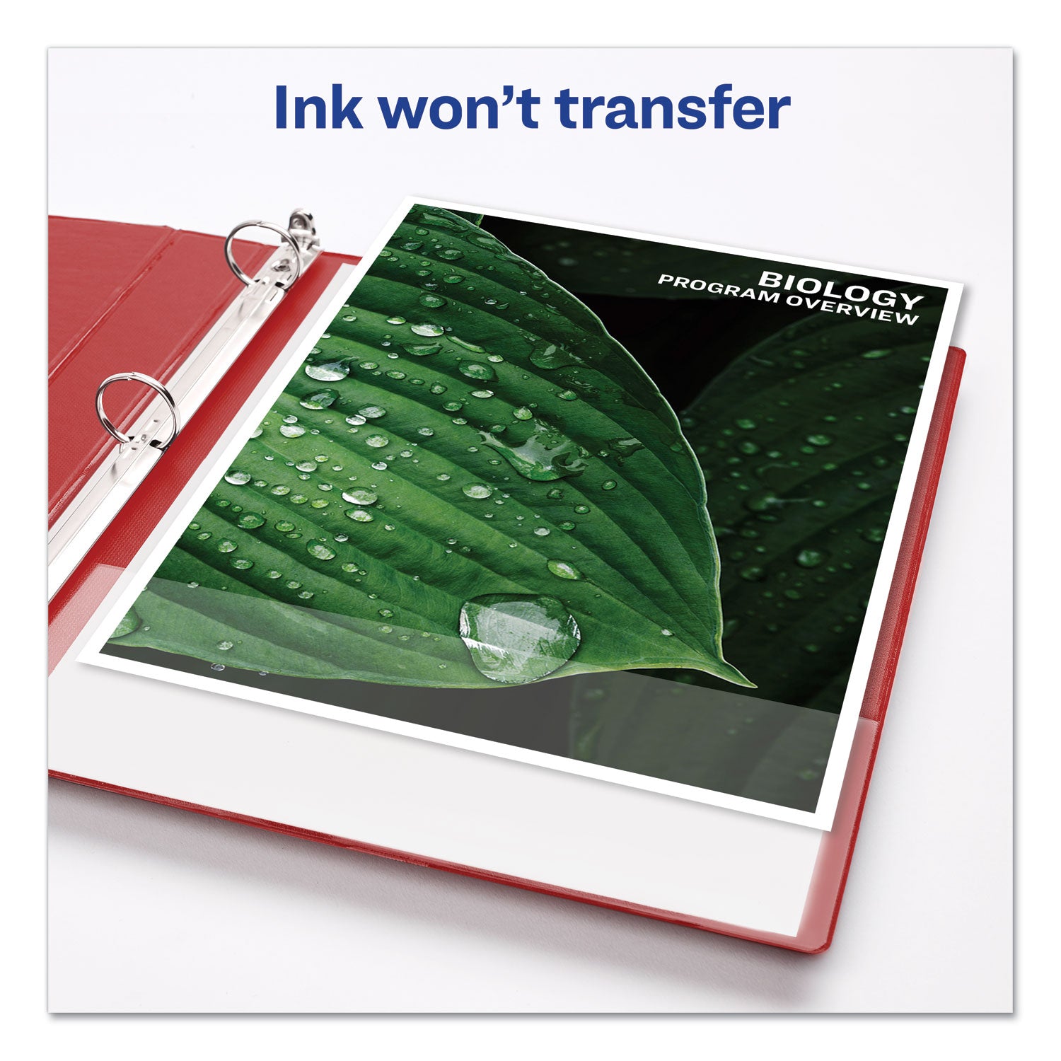 Avery® 3-Ring Durable Non-View Binder with DuraHinge Technology - 1