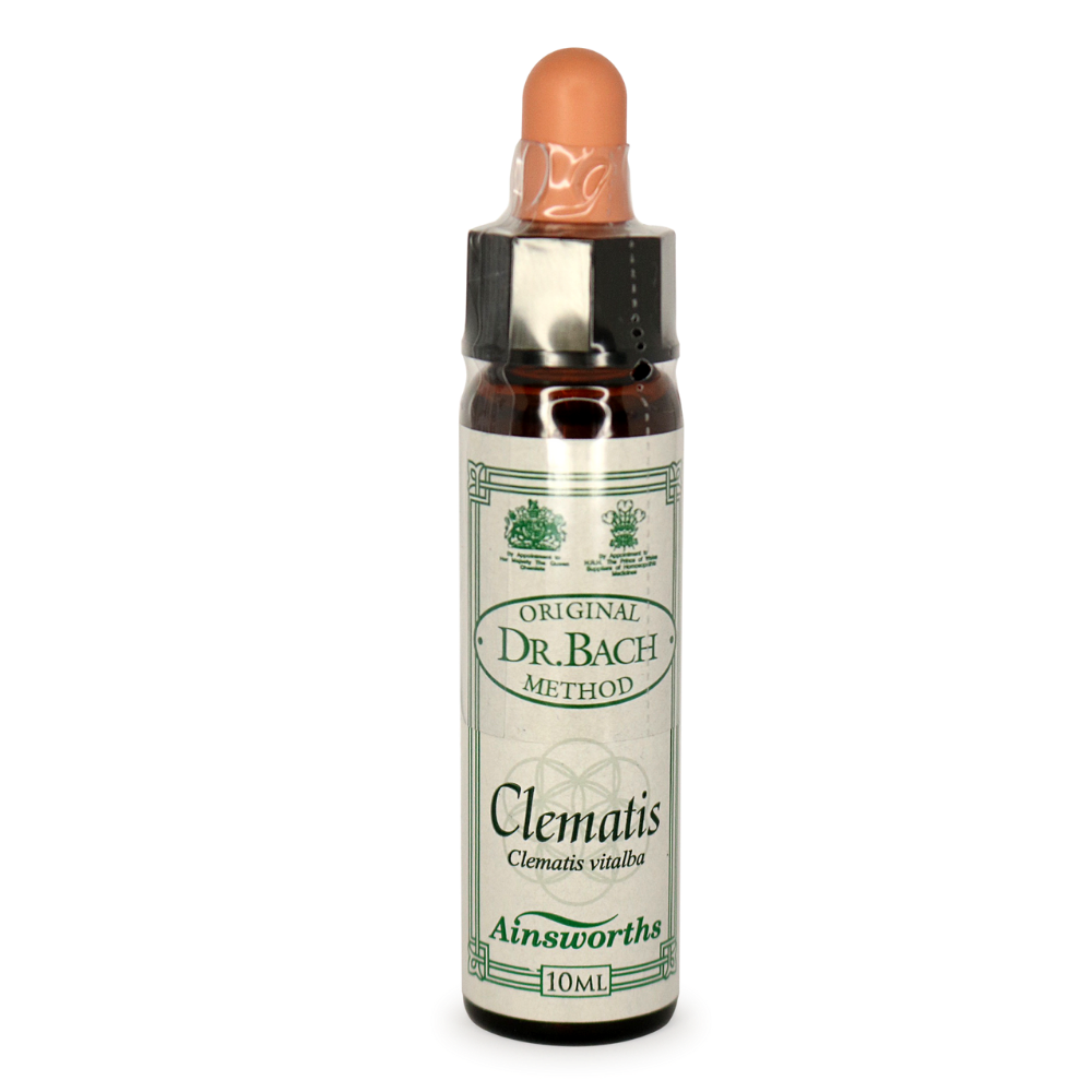 Ainsworths Bach Flower Remedies Clematis - Natural Stress Relief & Emotional Balance | Perfect for Meditation, Relaxation & Focus