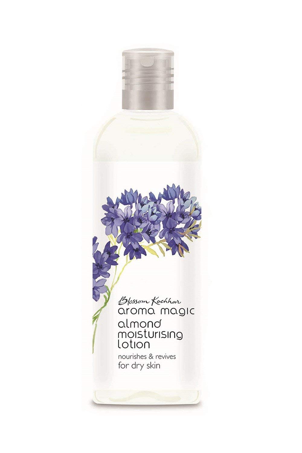 Aroma Magic Almond Moisturizing Lotion SPF 15 | 24H Hydration & Skin Revival | Enriched with Lotus Leaf Extract, Jojoba Oil & Essential Oils | Daily Moisturizer for Dry Skin - 200ml | Perfect for Daytime Protection & Nighttime Nourishment