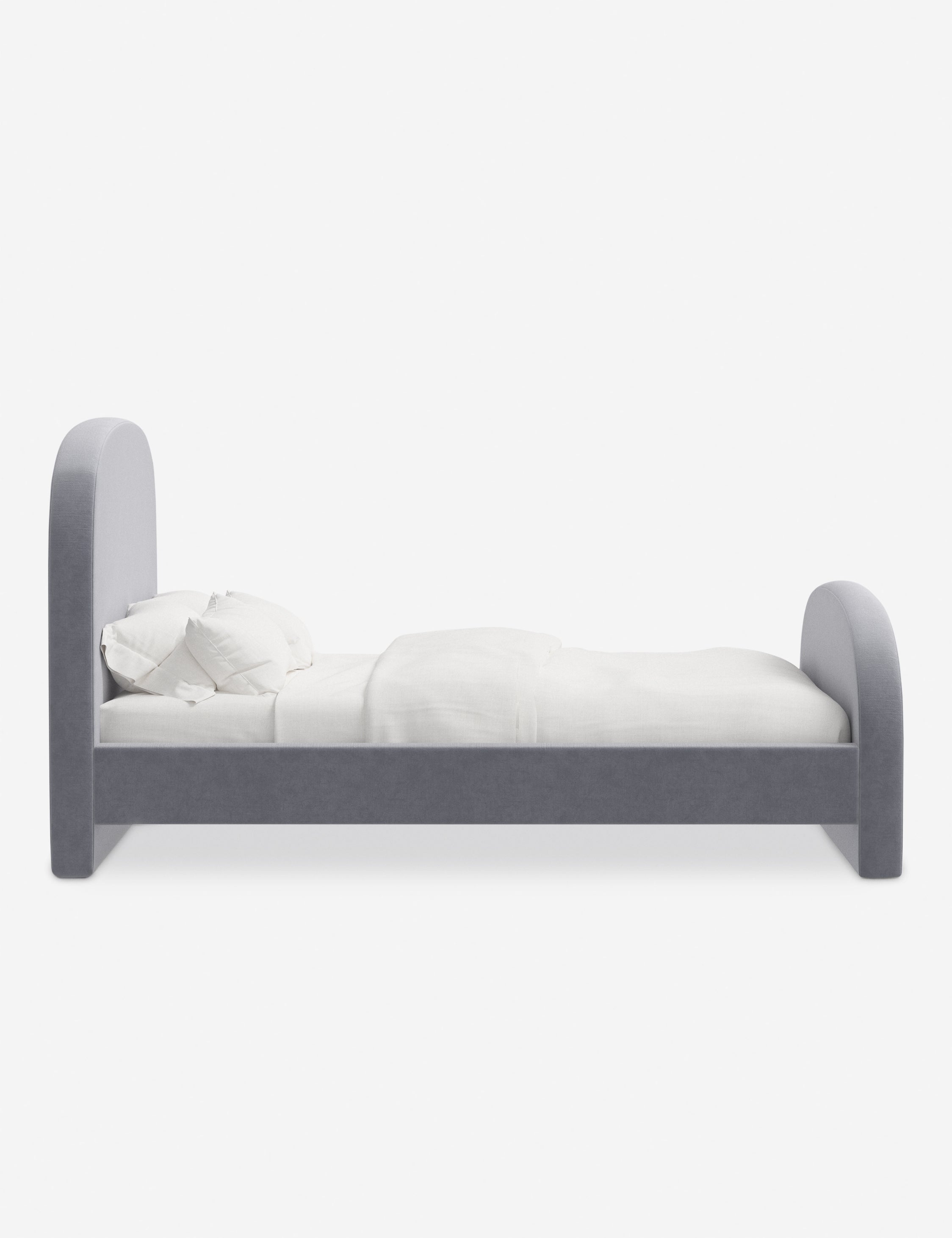 Stylish Bescond Platform Bed Frame - Queen Size Modern Minimalist Bedroom Furniture for Small Spaces | Perfect for Apartments, Dorms & Guest Rooms