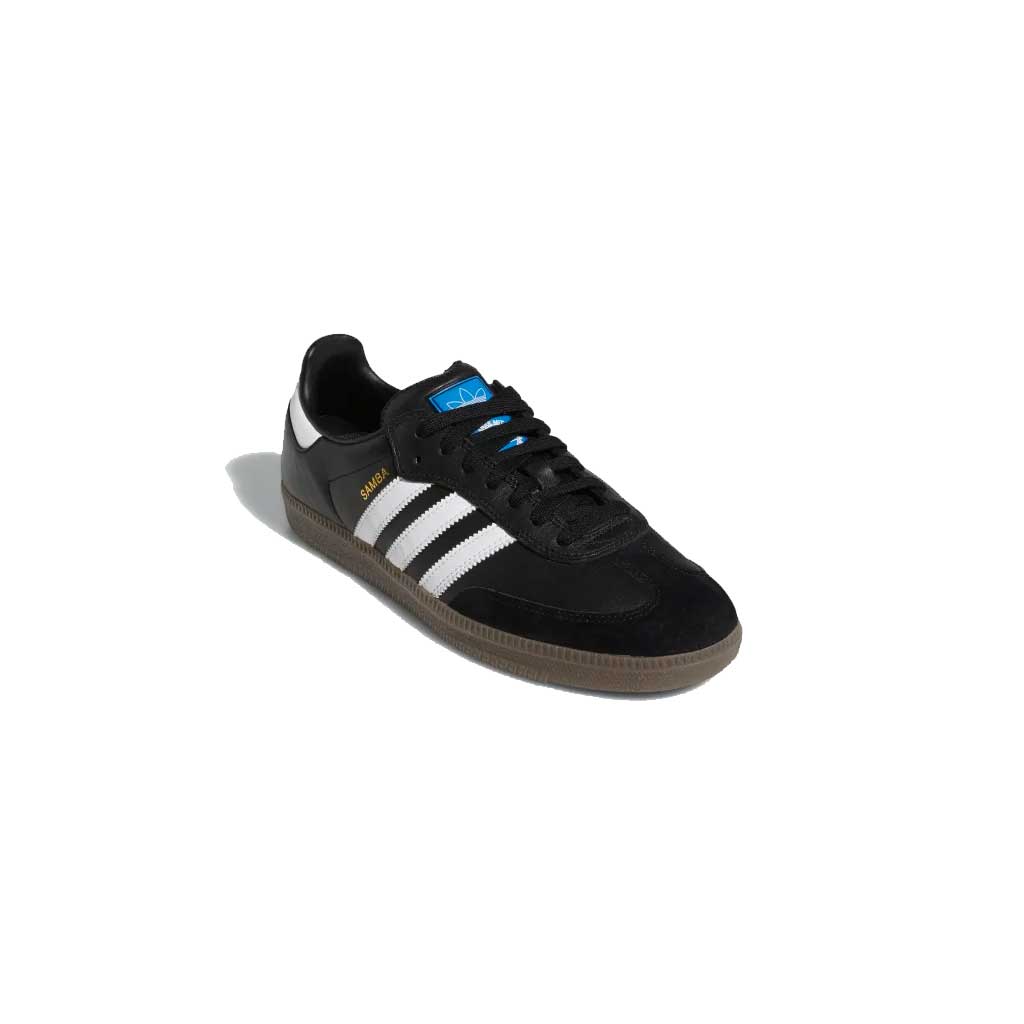 Adidas Samba ADV Sneakers - Core Black/Cloud White/Gold Metallic - Men's Classic Casual Shoes for Streetwear & Everyday Wear
